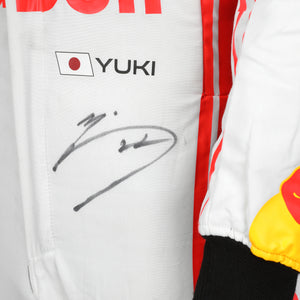 Yuki Tsunoda 2025 Signed Race Weekend Used Race Suit - Japanese GP