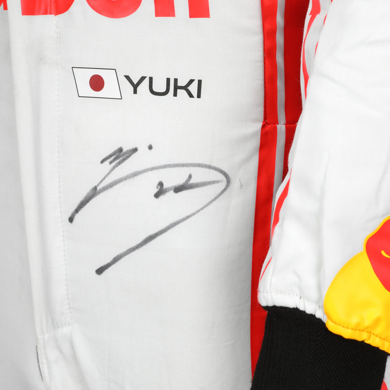 Yuki Tsunoda 2025 Signed Race Weekend Used Race Suit - Japanese GP