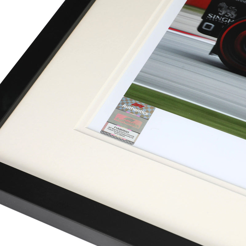 LOT 200 - Zhou Guanyu 2023 Signed Photo - Spanish GP