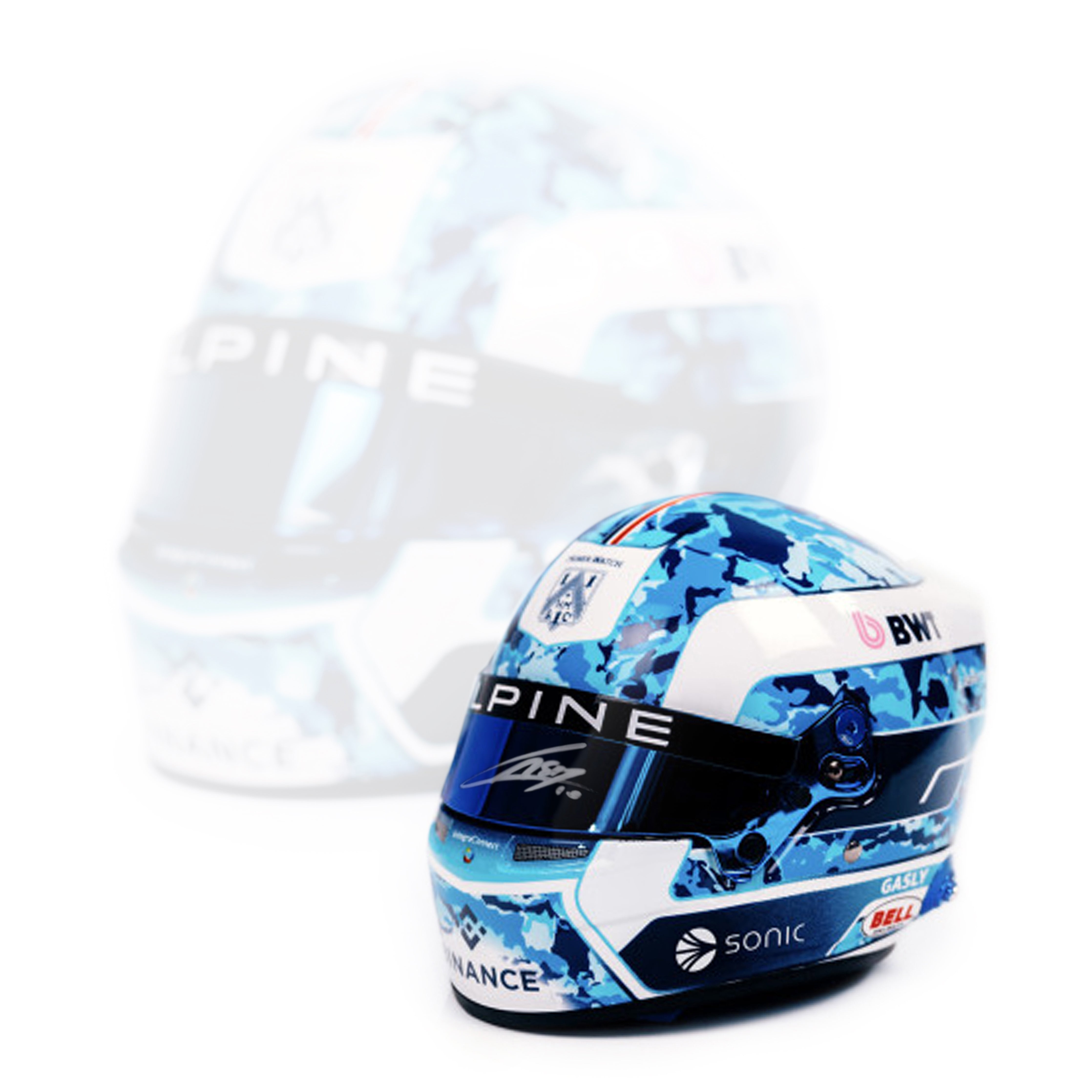 Pierre Gasly 2025 Signed 1:2 Scale Helmet