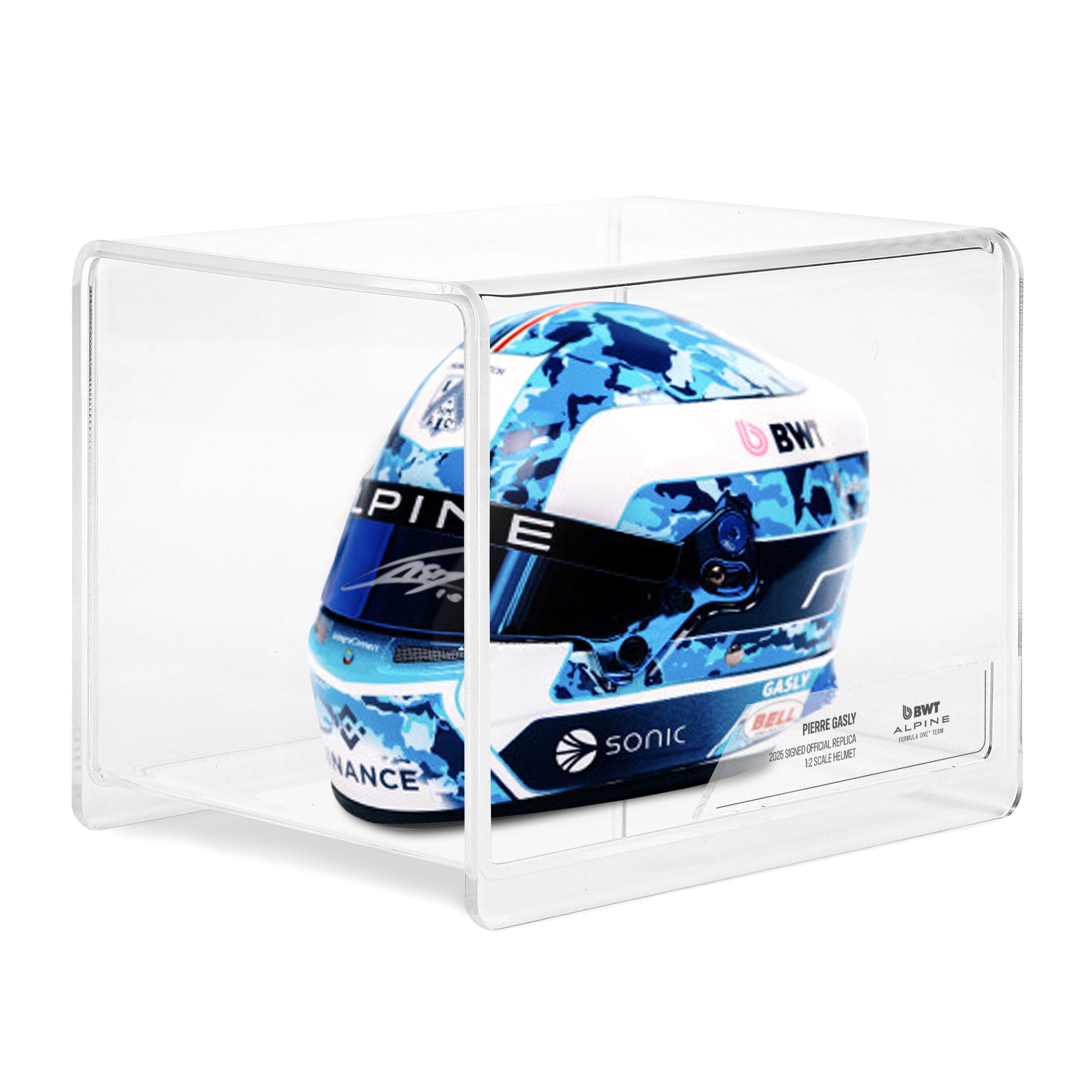 Pierre Gasly 2025 Signed 1:2 Scale Helmet