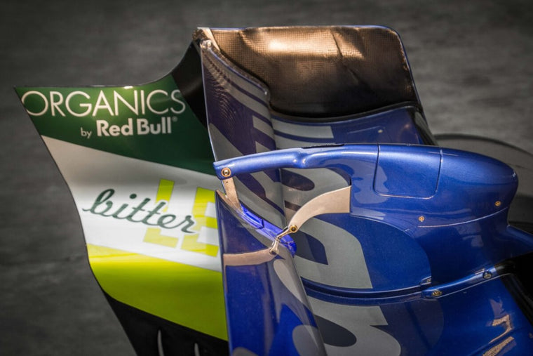 Toro Rosso STR14-04 P2 finishing Formula 1 rolling chassis, authentic 2019 engineering memorabilia for display