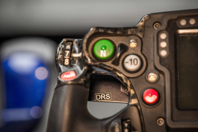 Toro Rosso STR14-04 authentic Formula 1 rolling chassis from 2019 with P2 finishing, collector display piece