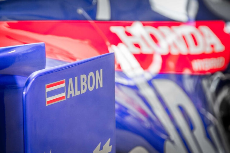 Toro Rosso STR14-04 P2 finishing 2019 rolling chassis, genuine Formula 1 engineering and premium collector display
