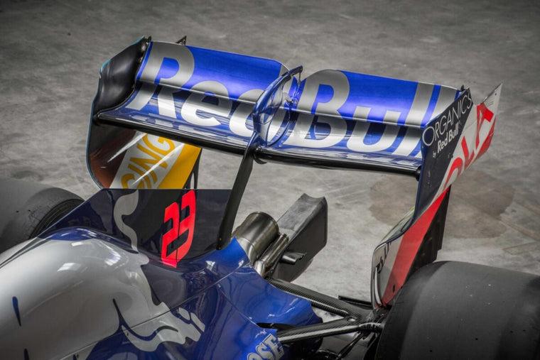 2019 Toro Rosso STR14-04 authentic rolling chassis, Formula 1 P2 finishing memorabilia for dedicated enthusiasts