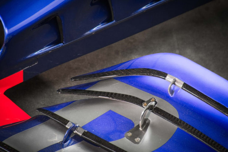 Authentic Toro Rosso STR14-04 2019 P2 finishing Formula 1 rolling chassis, engineering masterpiece for collectors