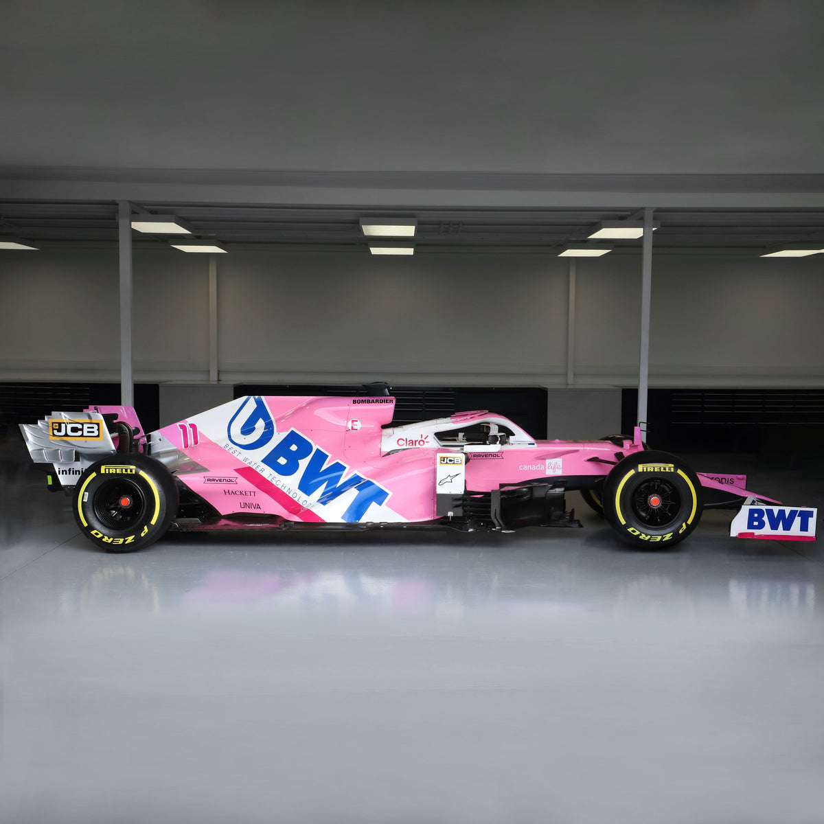 Racing Point RP20 2020 Formula 1 show car, full-size Formula 1-inspired display vehicle for collectors, exhibitions and showroom display