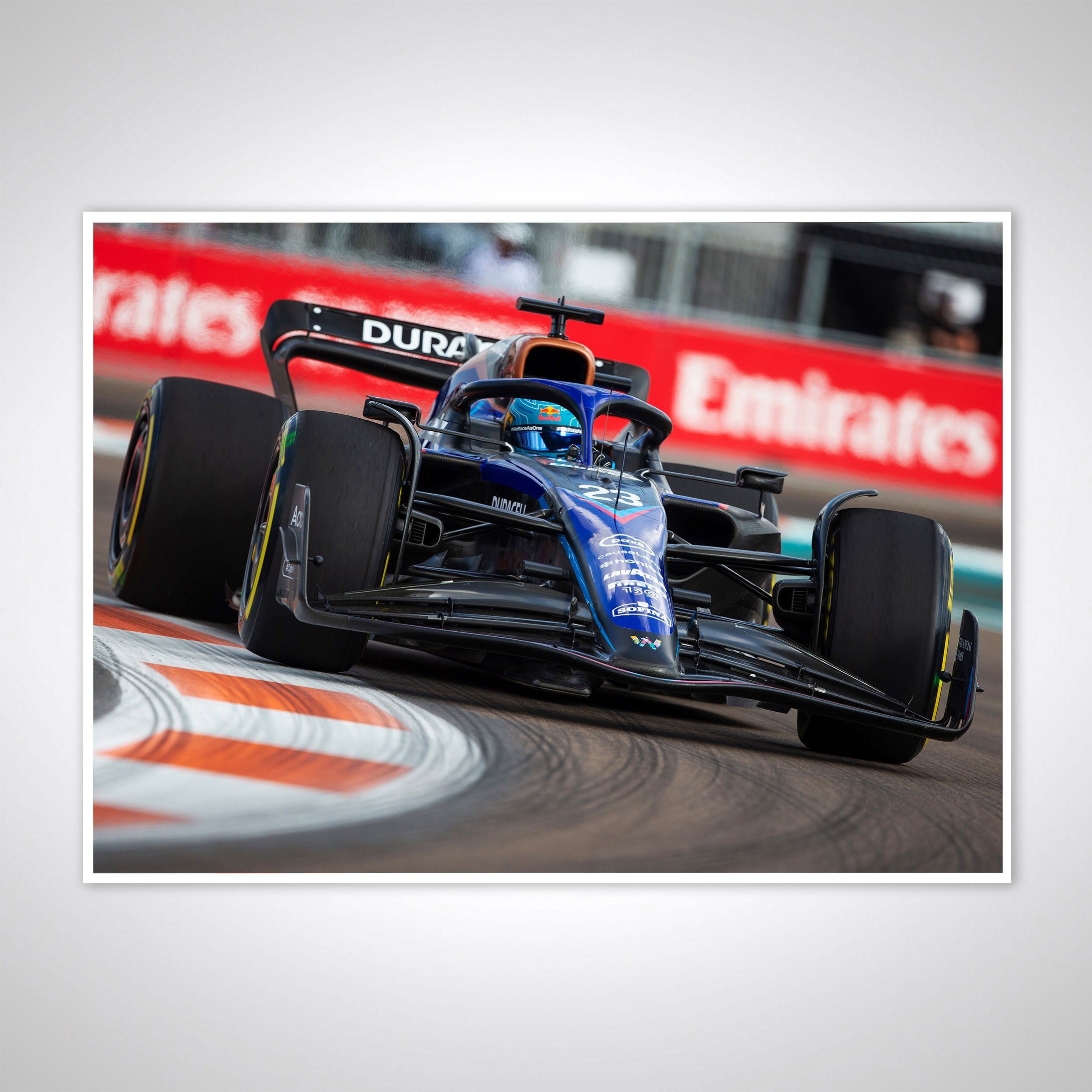 Alex Albon 2022 Print - Miami GP