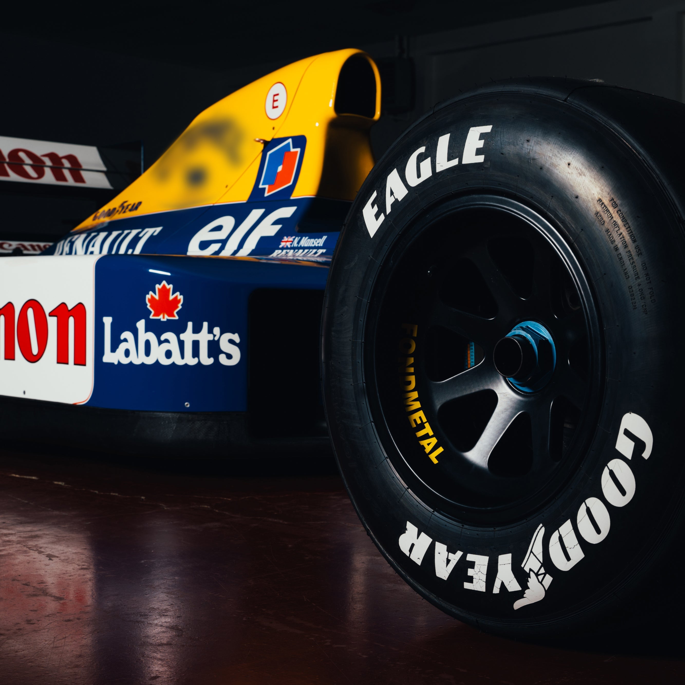 1992 Nigel Mansell Williams FW14 Official Show Car