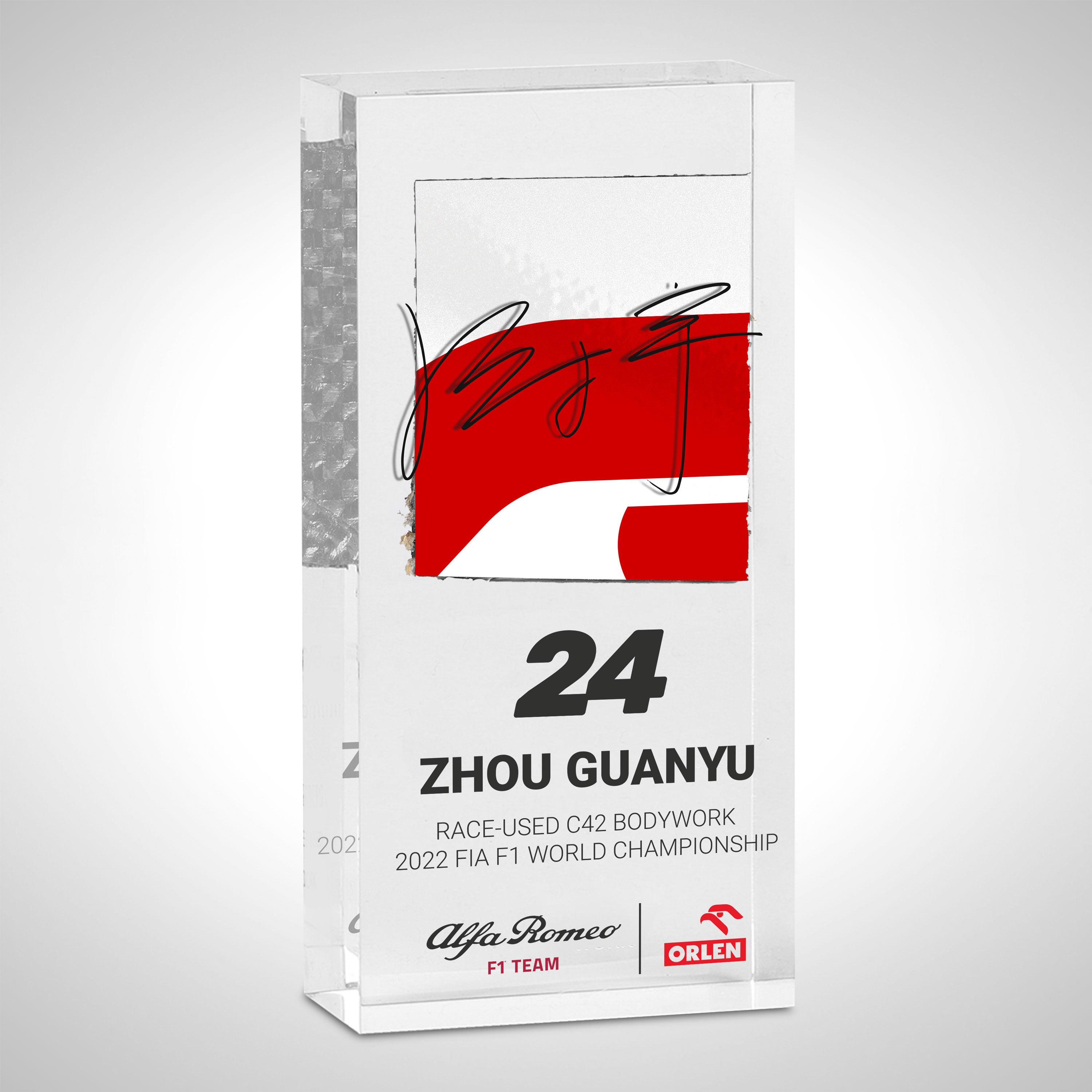 Zhou Guanyu 2022 Bodywork in Acrylic