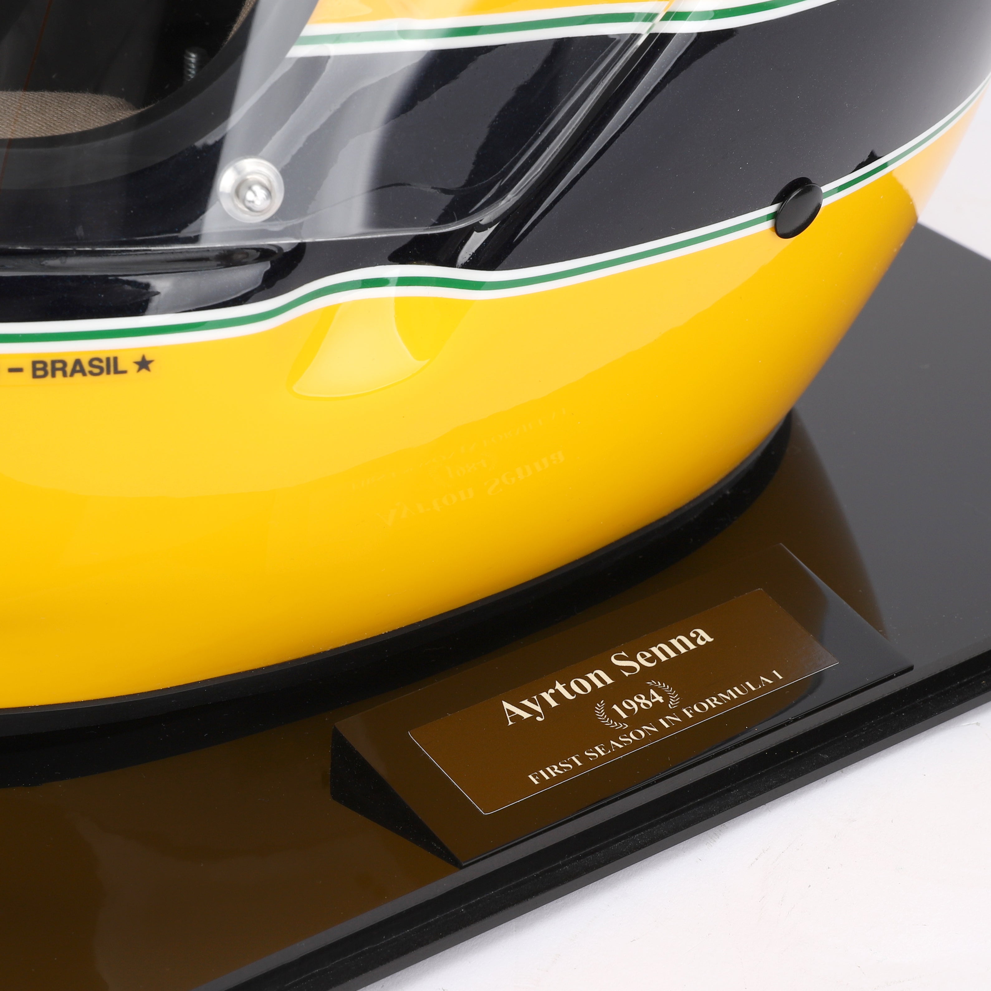 Officially Licensed Ayrton Senna 1984 Replica Helmet