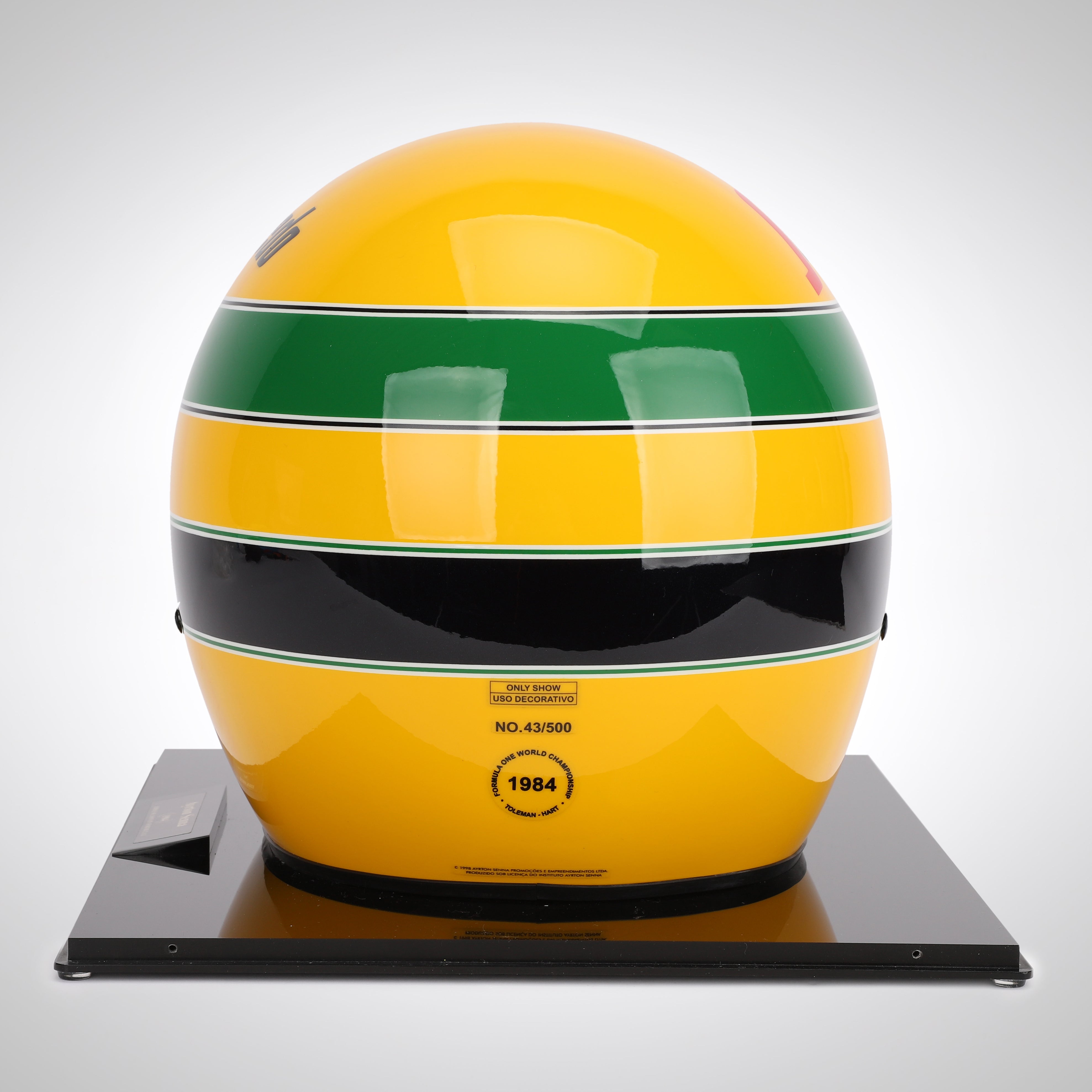 Officially Licensed Ayrton Senna 1984 Replica Helmet