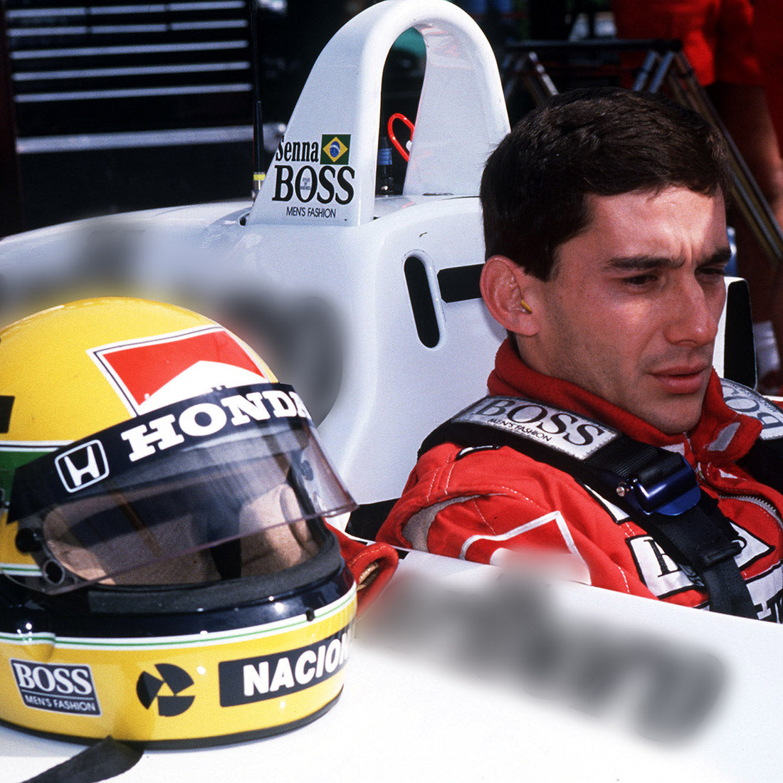 Ayrton Senna 1988 Replica Helmet
