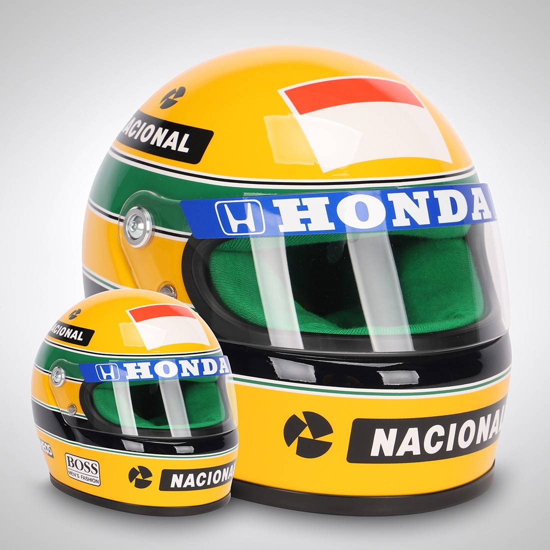 Ayrton Senna 1990 1:2 Scale Helmet