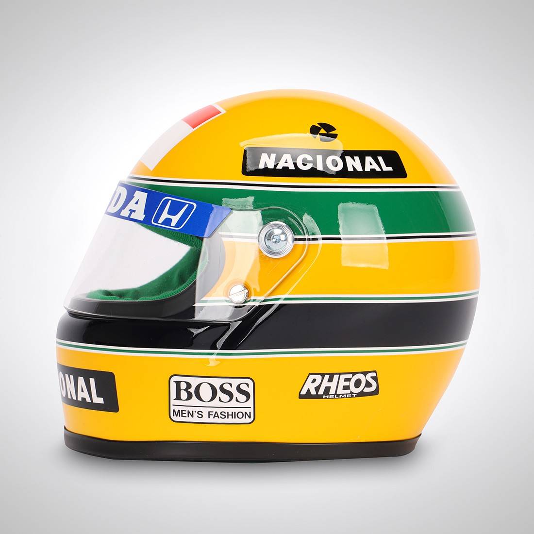 Ayrton Senna 1990 1:2 Scale Helmet