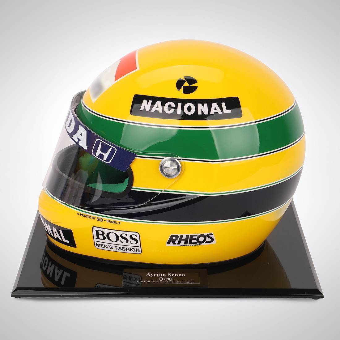 Ayrton Senna 1990 1:1 Official Promo Helmet