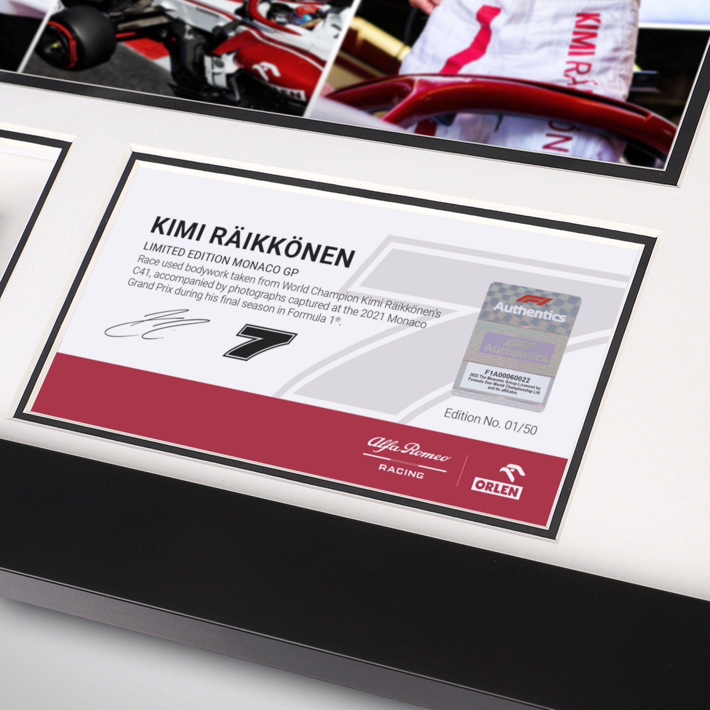 Limited-Edition Kimi Räikkönen 2021 Bodywork & Photos - Monaco GP