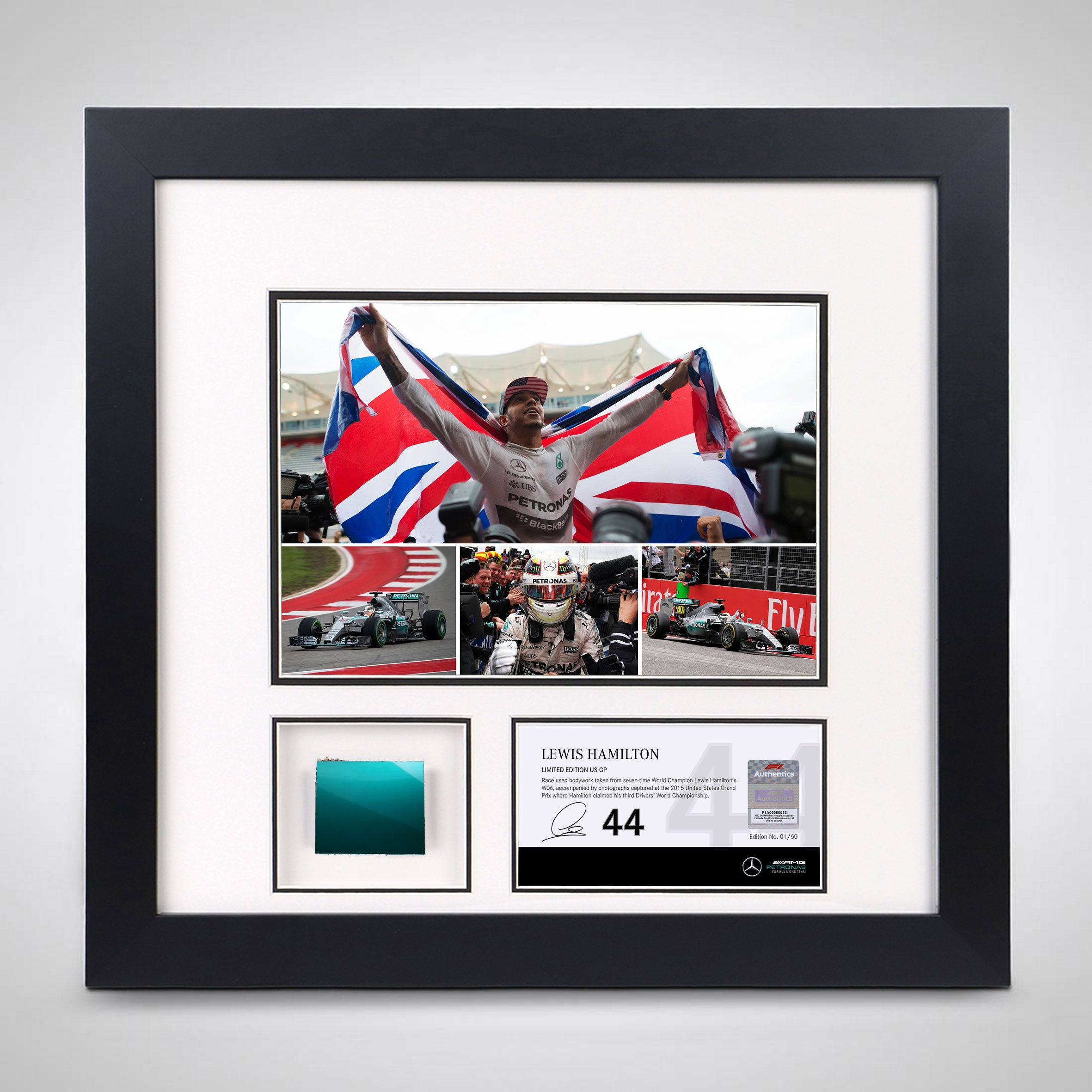 Limited-Edition Lewis Hamilton 2015 Bodywork & Photos – United States GP
