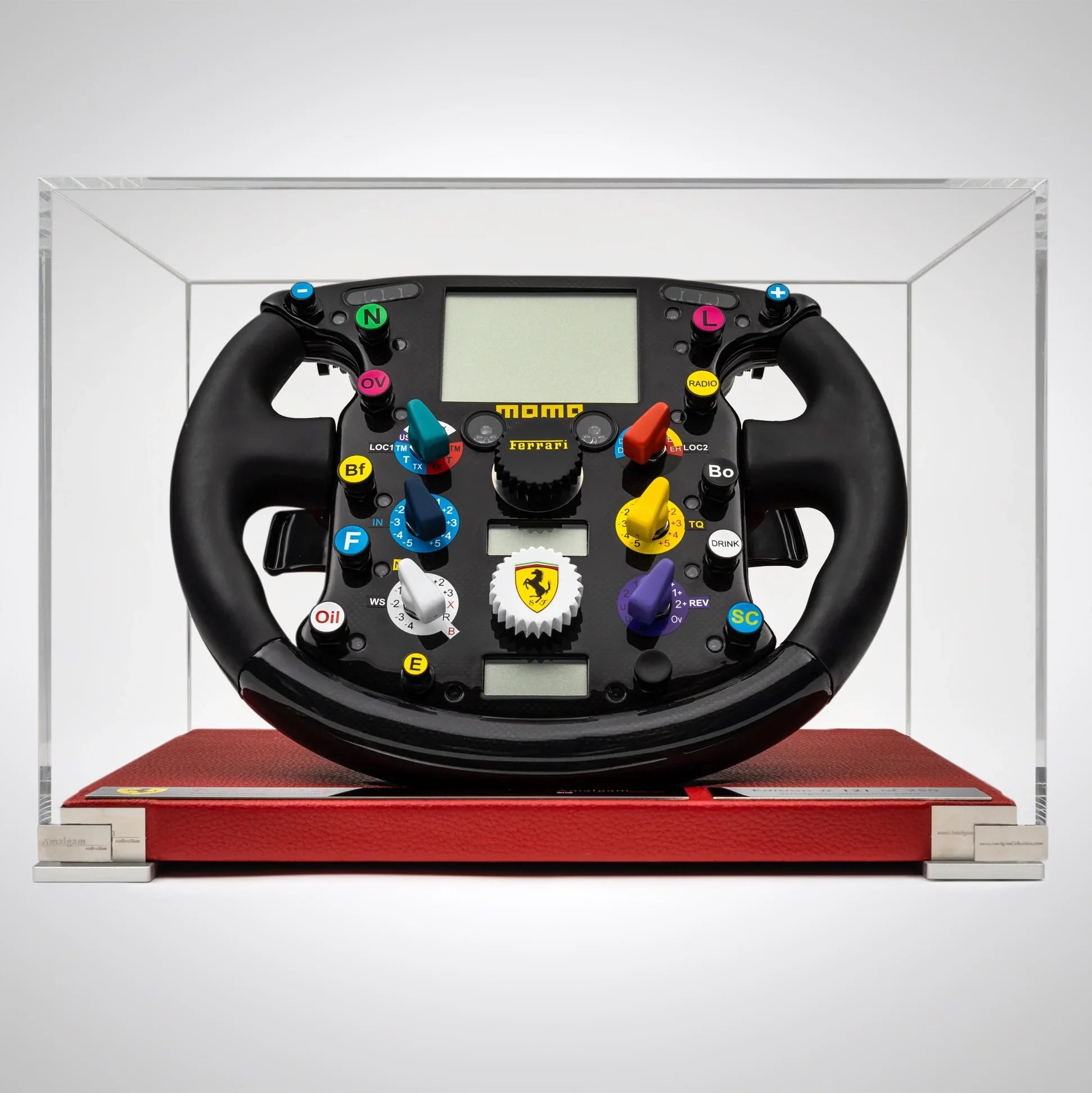 Ferrari F2004 (2004) 1:1 Scale Model Steering Wheel – Amalgam Collection