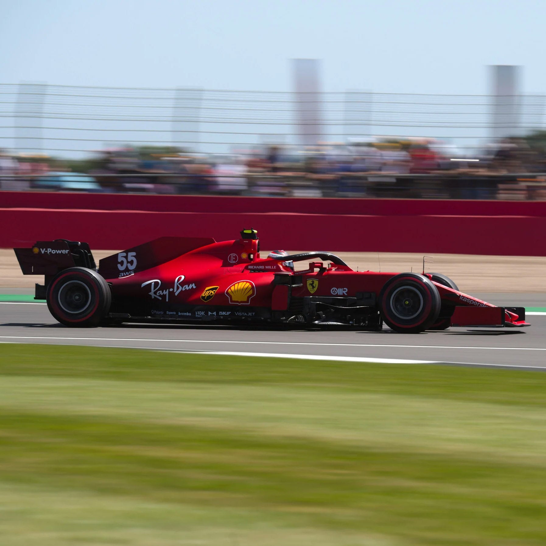 Carlos Sainz 2021 Scuderia Ferrari SF21 1:18 Scale Model