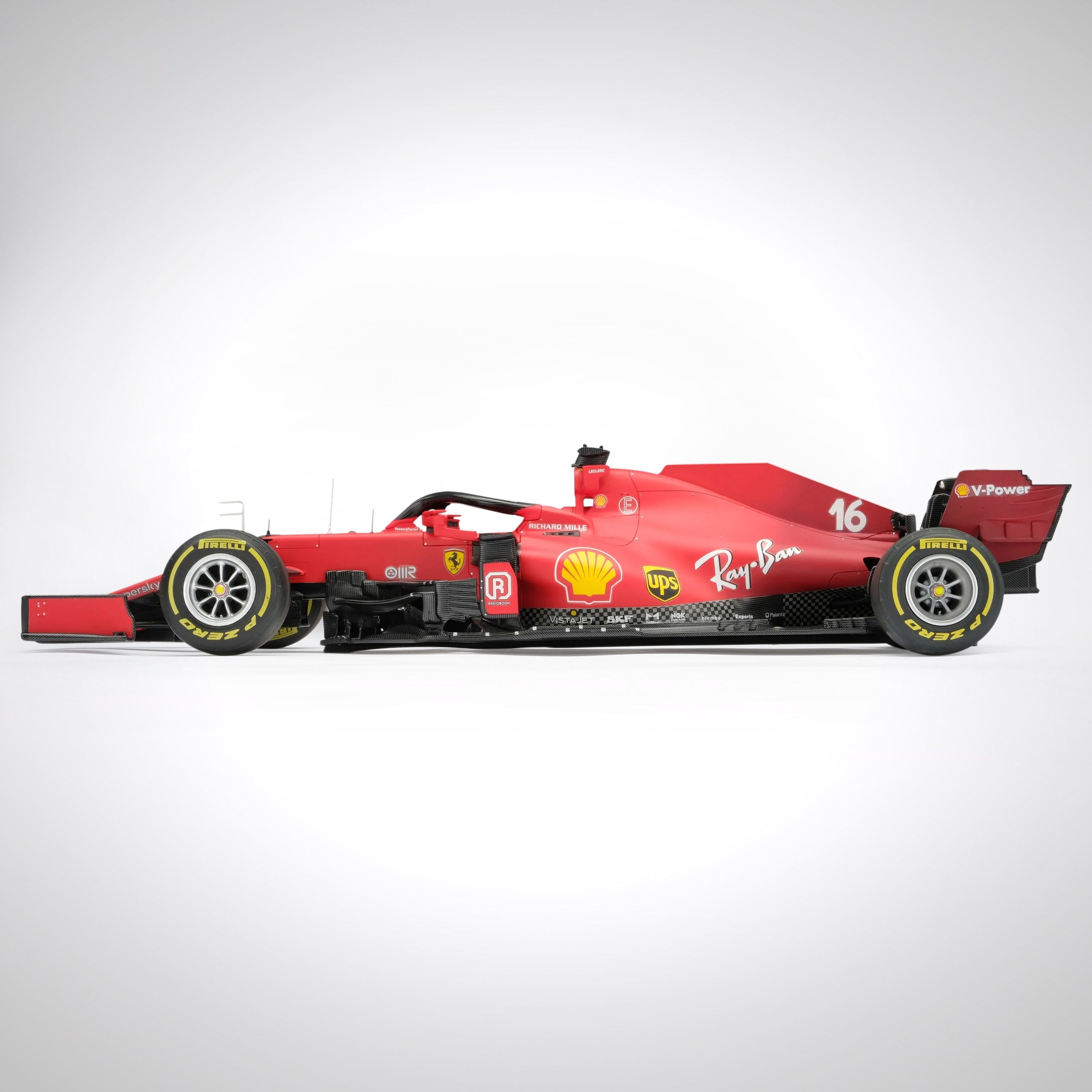 Charles Leclerc 2021 Scuderia Ferrari SF21 1:18 Scale Model