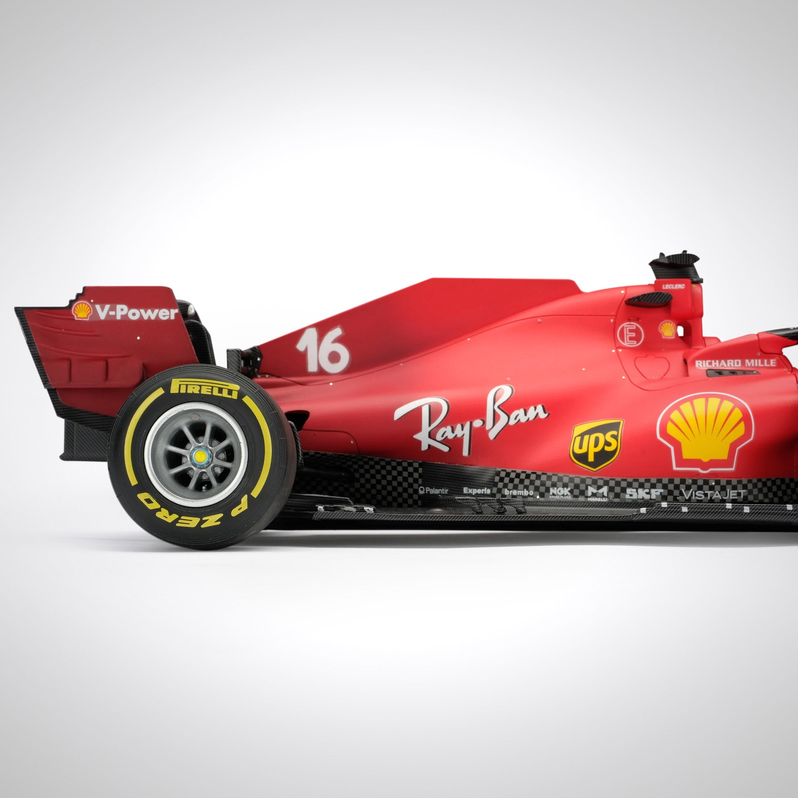 Charles Leclerc 2021 Scuderia Ferrari SF21 1:18 Scale Model