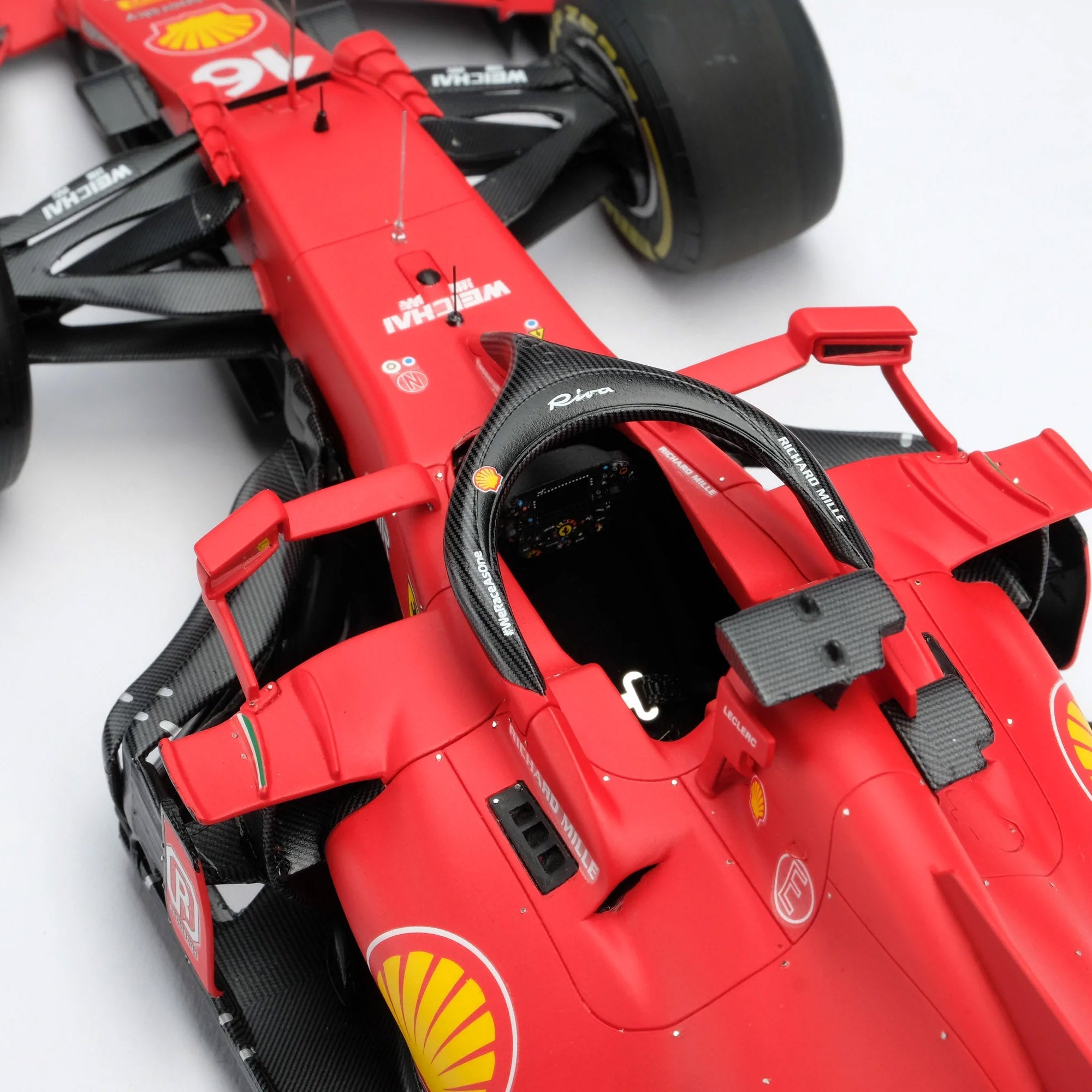 Charles Leclerc 2021 Scuderia Ferrari SF21 1:18 Scale Model