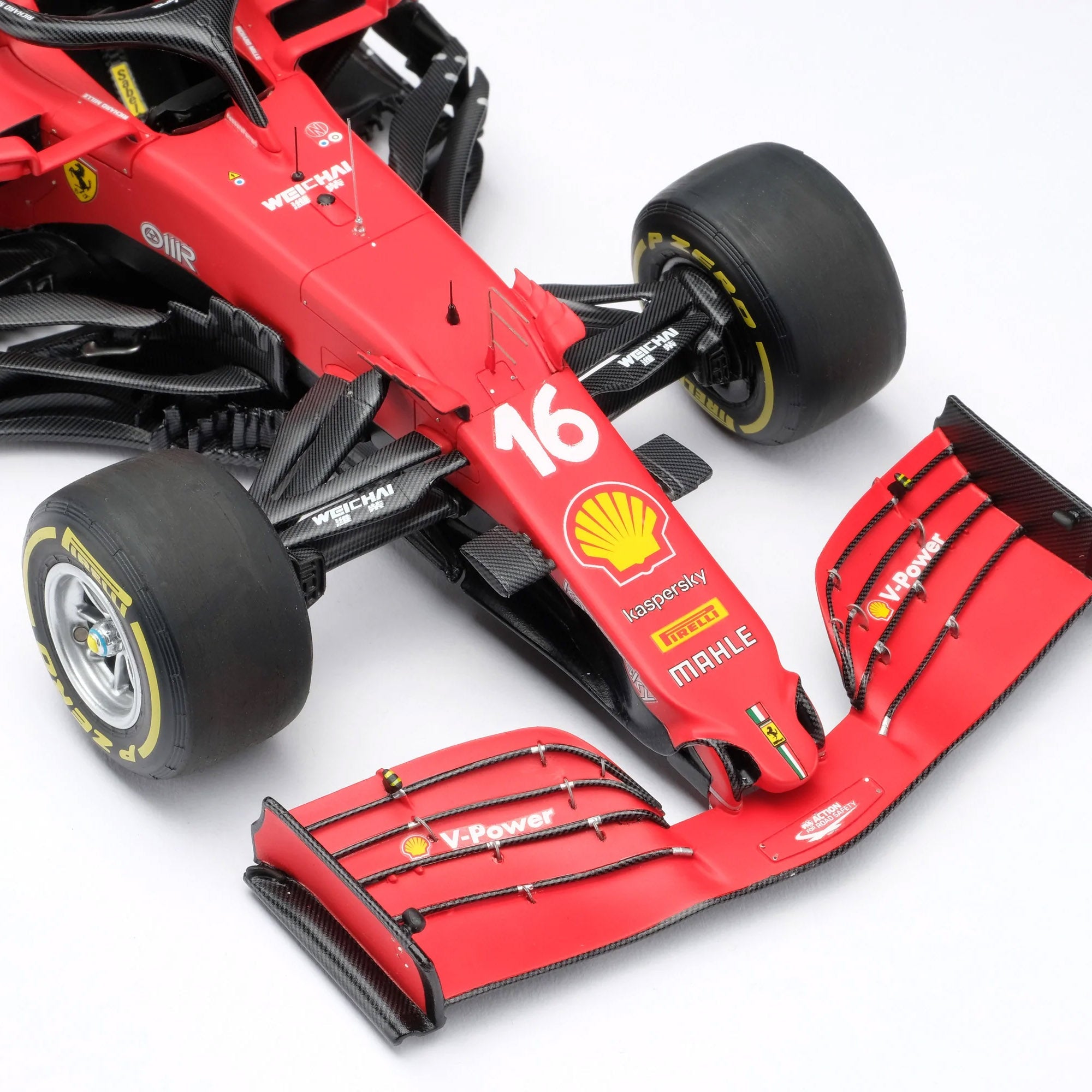 Charles Leclerc 2021 Scuderia Ferrari SF21 1:18 Scale Model