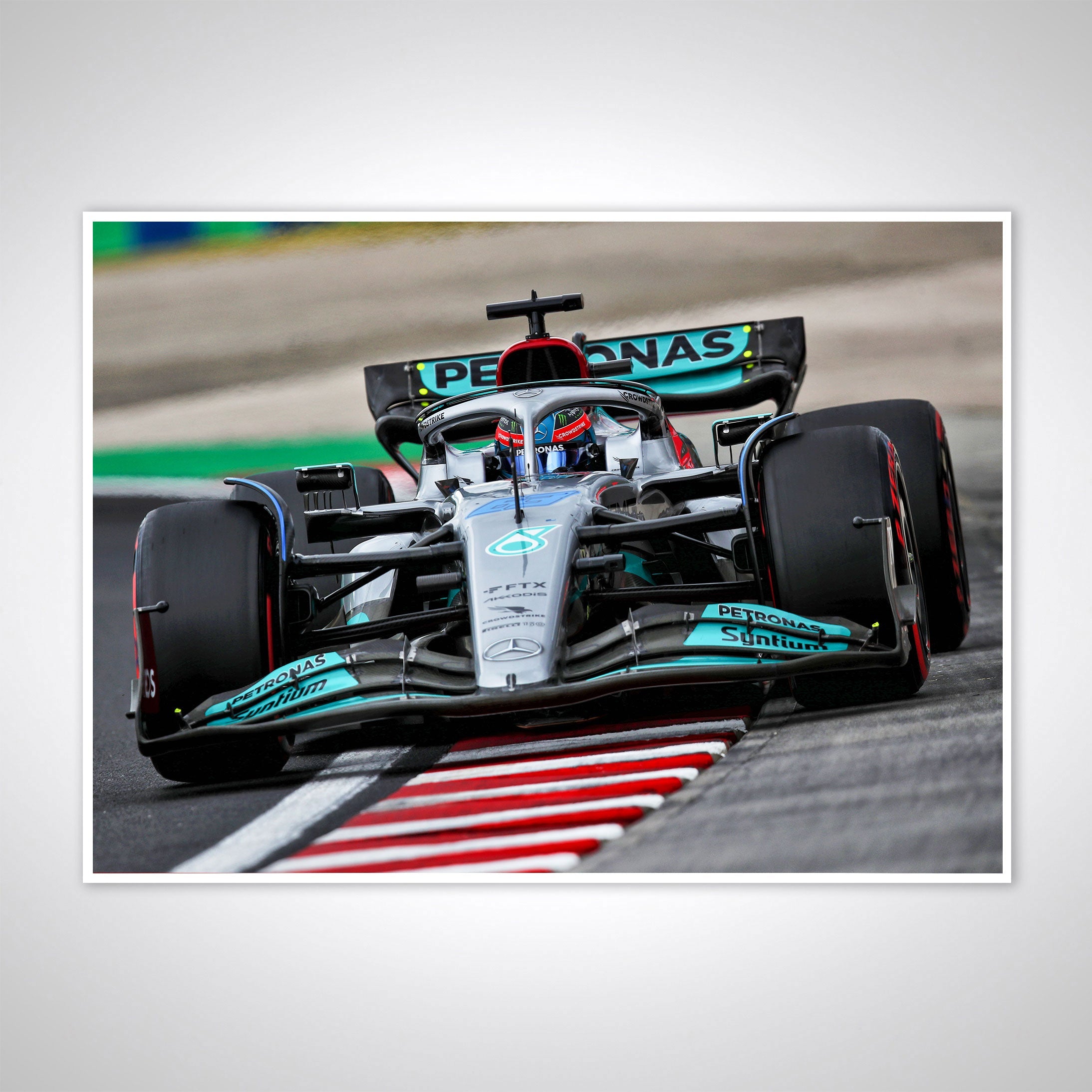 George Russell 2022 Print - Hungarian GP