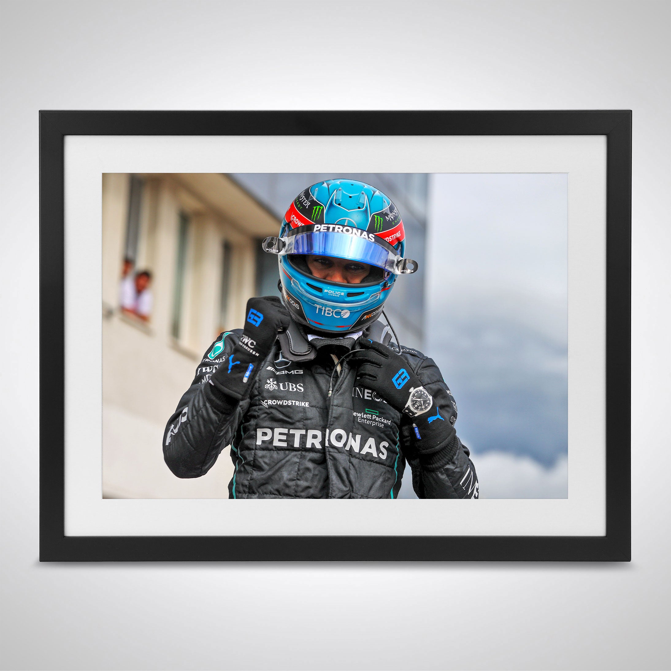 George Russell 2022 'Pole Position' Print -  Hungarian GP