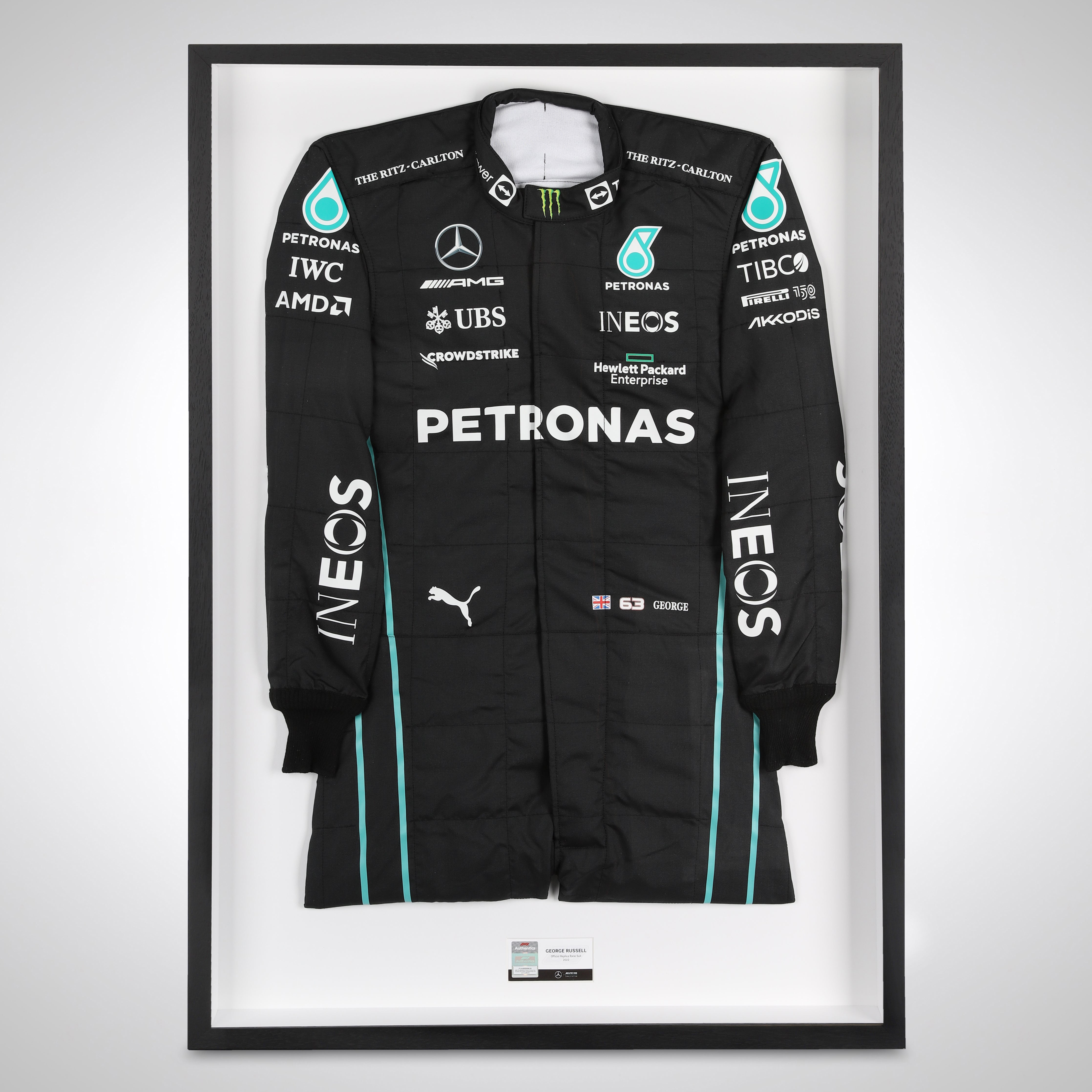 George Russell 2022 Replica Mercedes-AMG Petronas F1 Team Race Suit