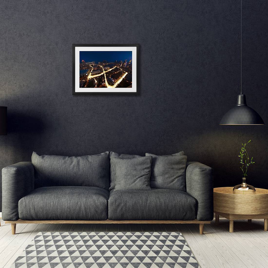 Night Race - James Moy F1® Art Print