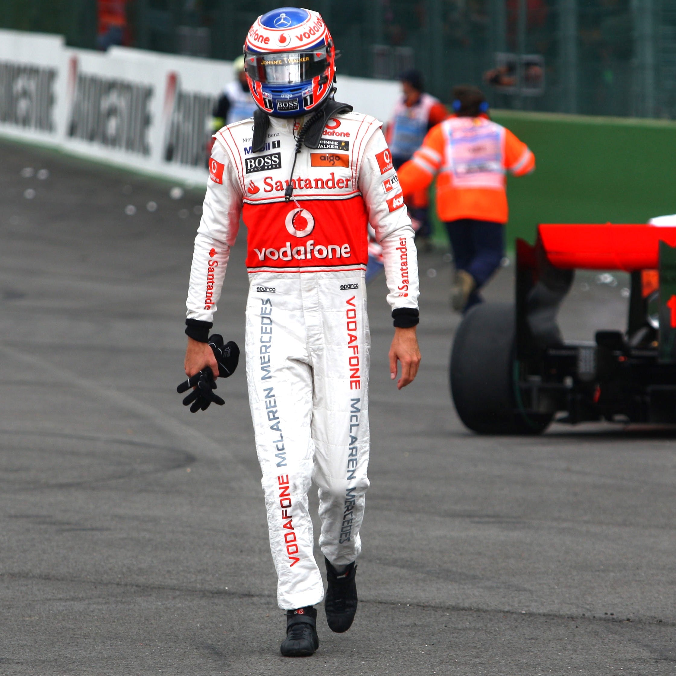 Jenson Button 2010 Replica McLaren F1 Team Race Boots
