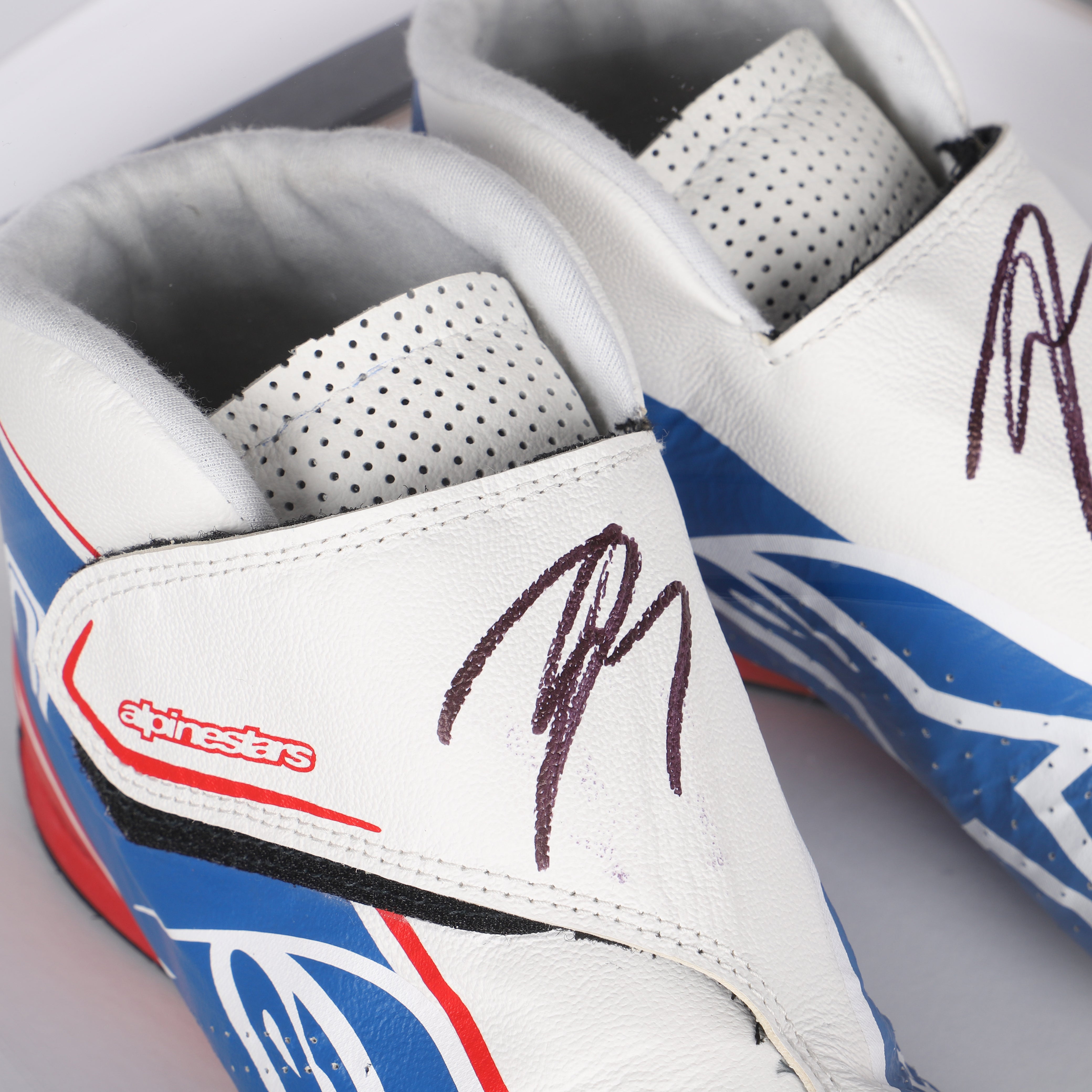 Kevin Magnussen 2022 Signed Replica Haas F1 Team Race Boots