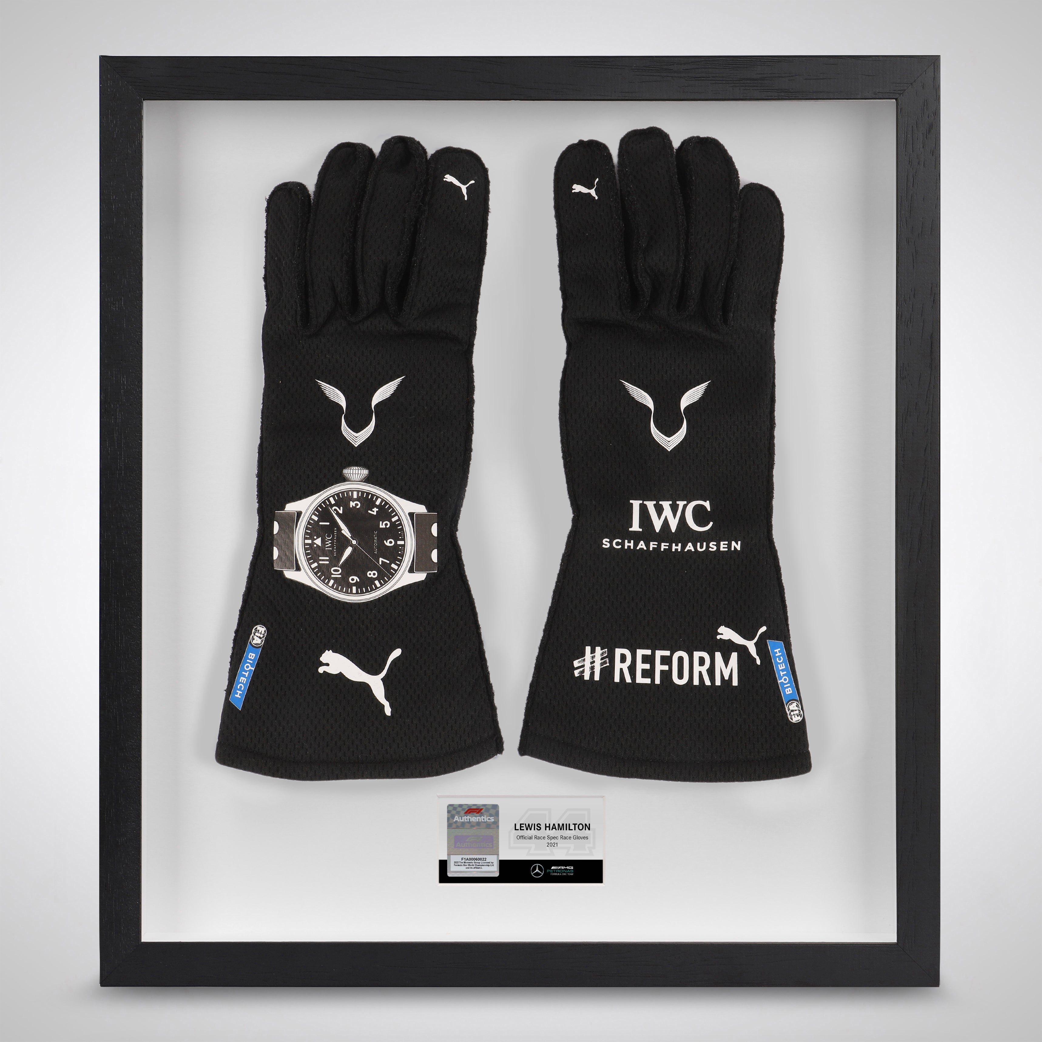 Lewis Hamilton 2021 Official Replica Race Gloves