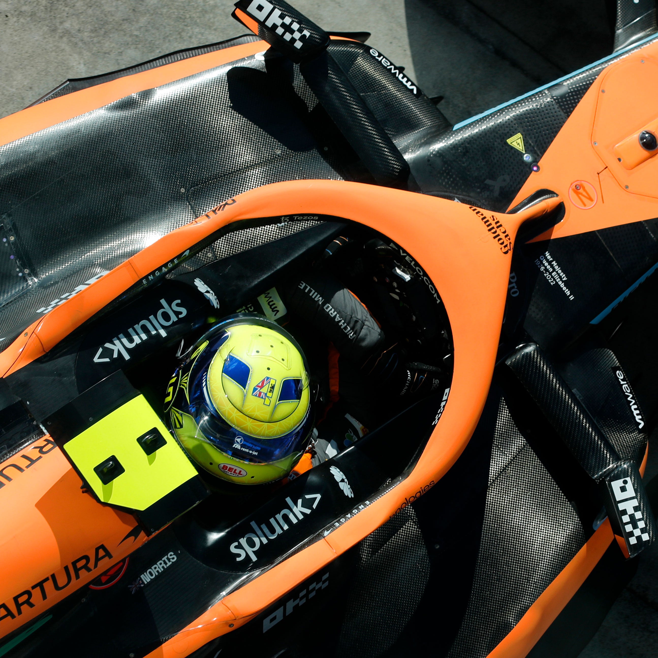 McLaren F1 Team 2022 Official Replica Halo