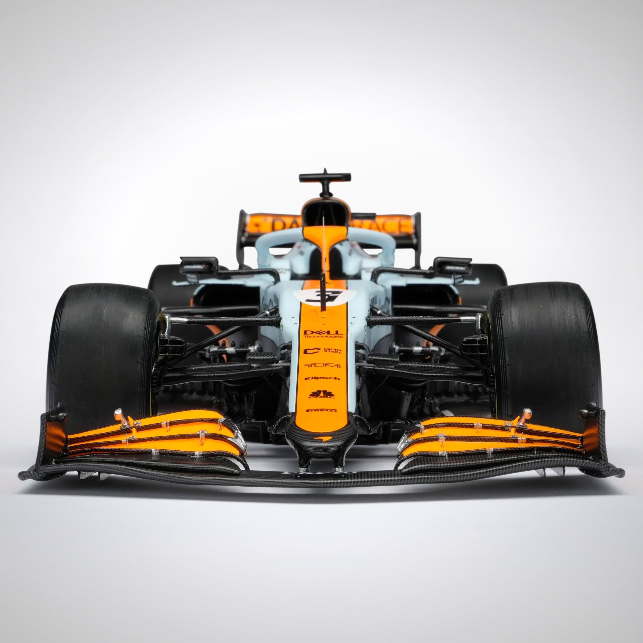 Daniel Ricciardo 2021 McLaren F1 Team MCL35M 1:18 Scale Model – Monaco GP