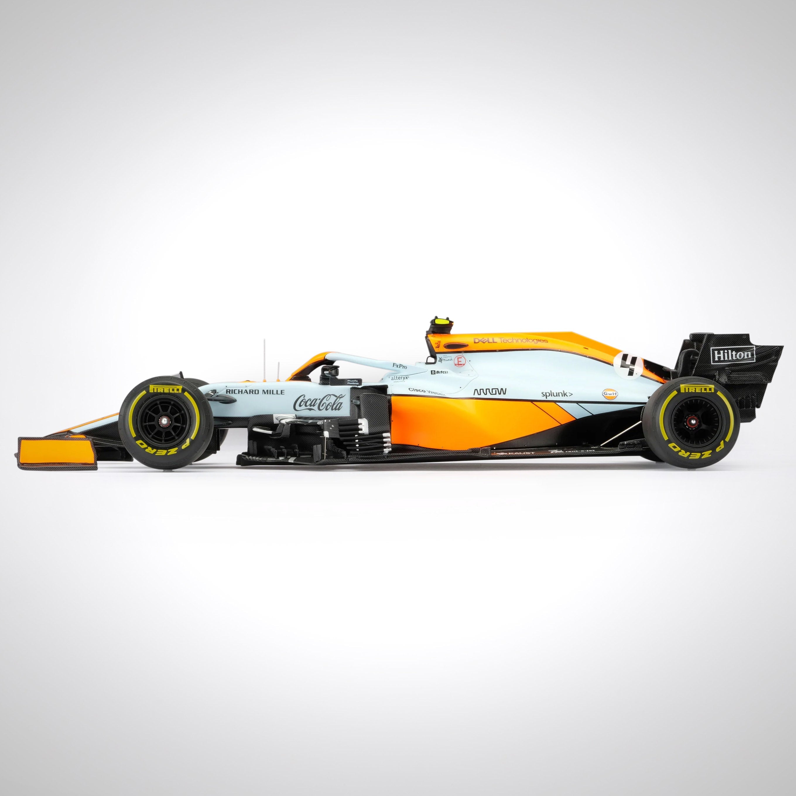 Lando Norris 2021 McLaren F1 Team MCL35M 1:18 Scale Model – Monaco GP