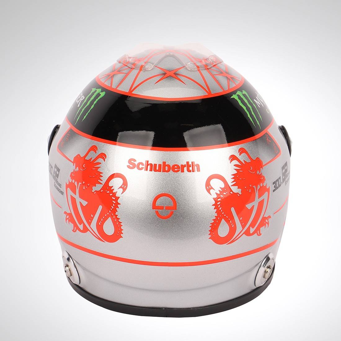 Michael Schumacher 300th Grand Prix 1:2 Scale Helmet