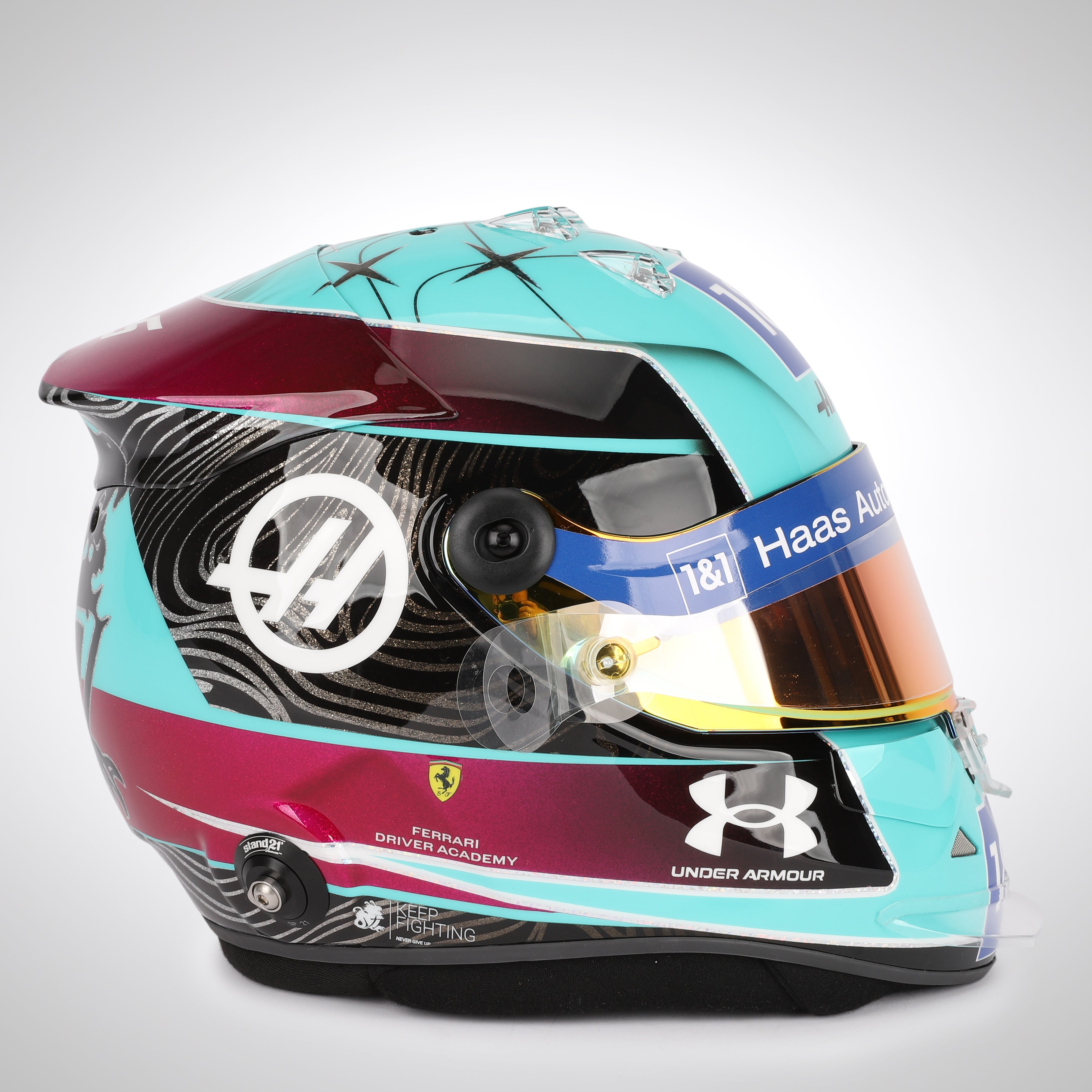Officially Licensed Mick Schumacher 2022 Signed Replica Helmet – Miami GP