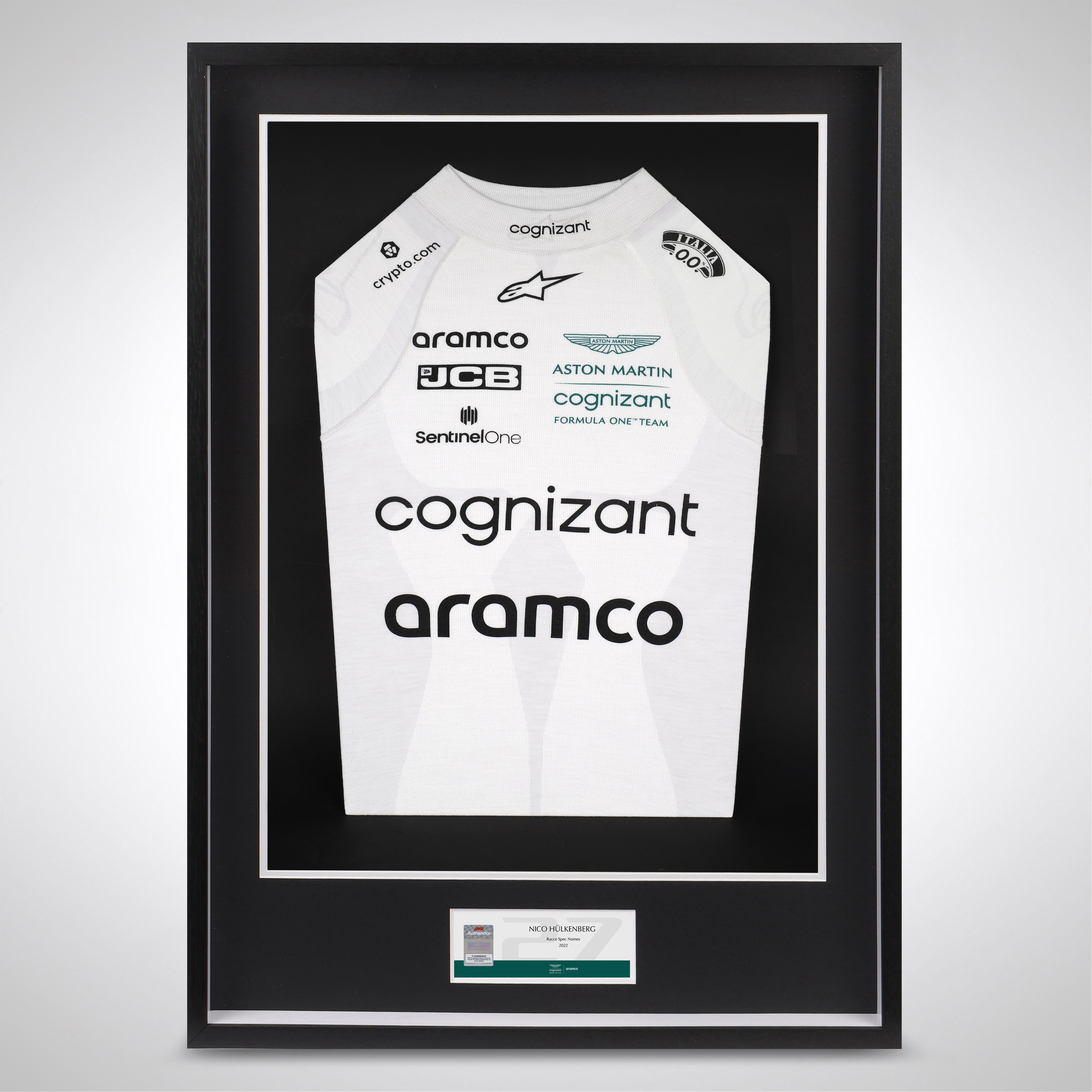 Nico Hülkenberg 2022 Race Spec Aston Martin Aramco Cognizant F1 Team Nomex Top
