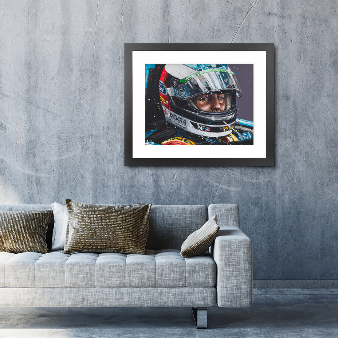 Michael Schumacher 1994 Australian GP Print - Paul Oz