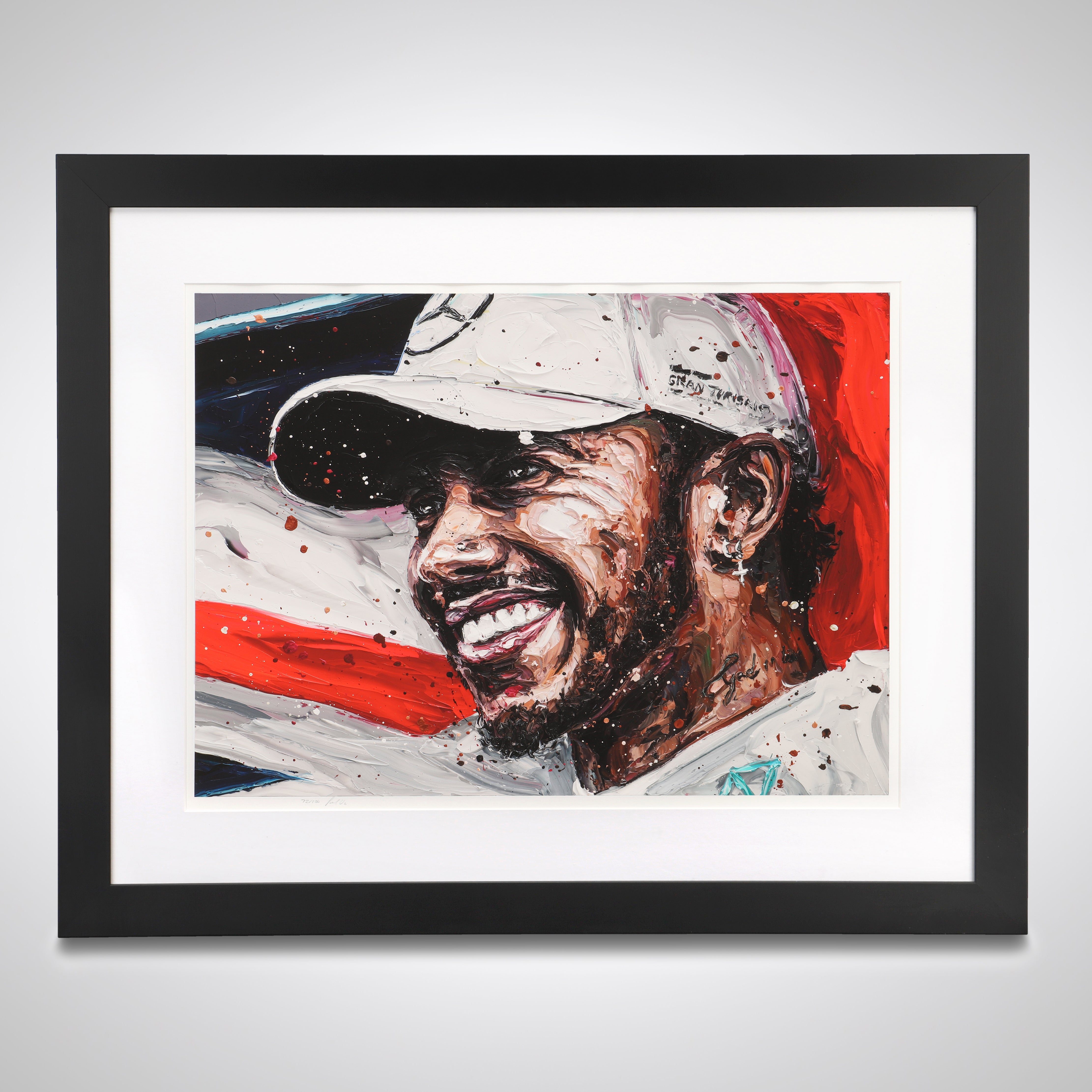 Lewis Hamilton 2018 'World Champion' Print - Paul Oz