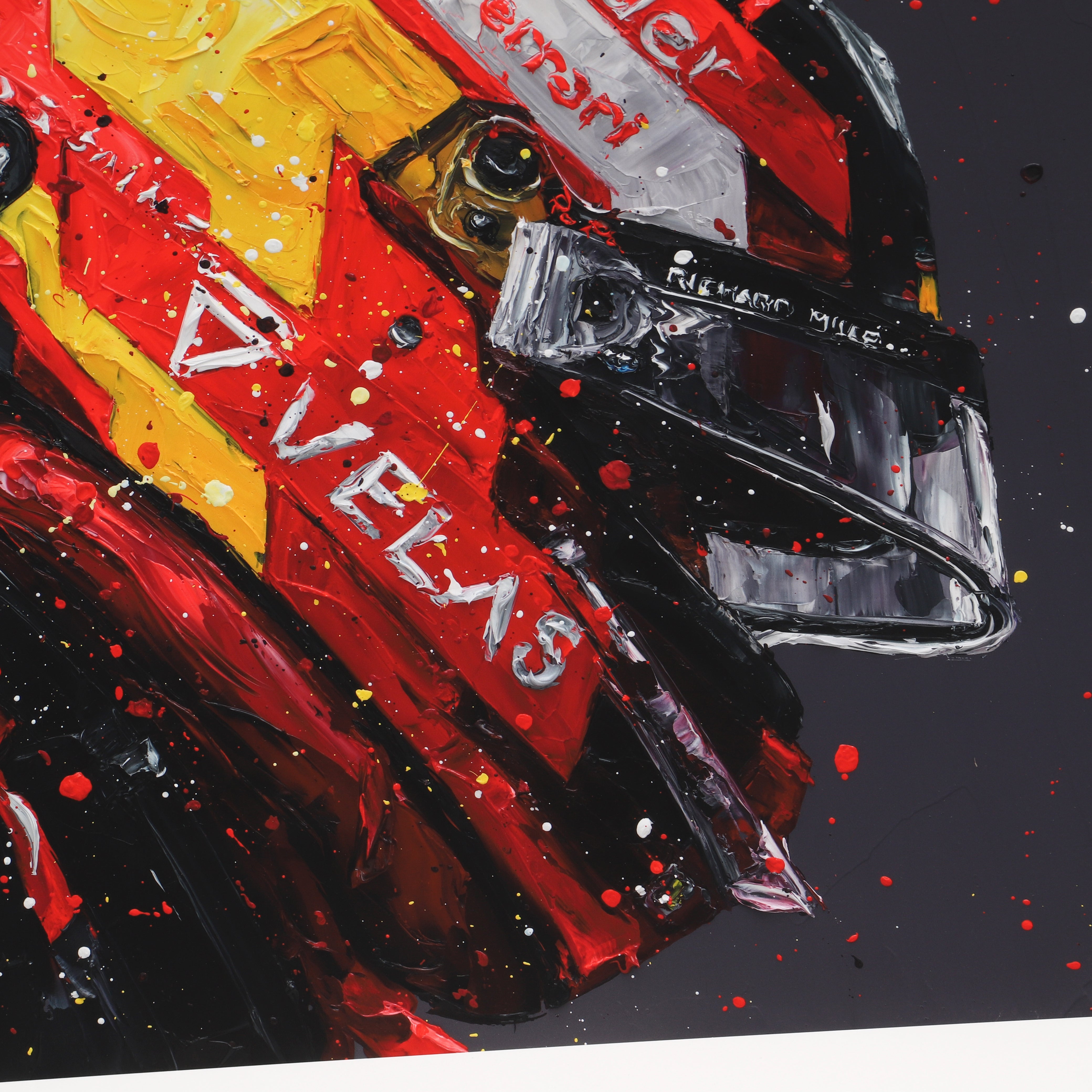 Carlos Sainz 2022 British Grand Prix Print - Paul Oz