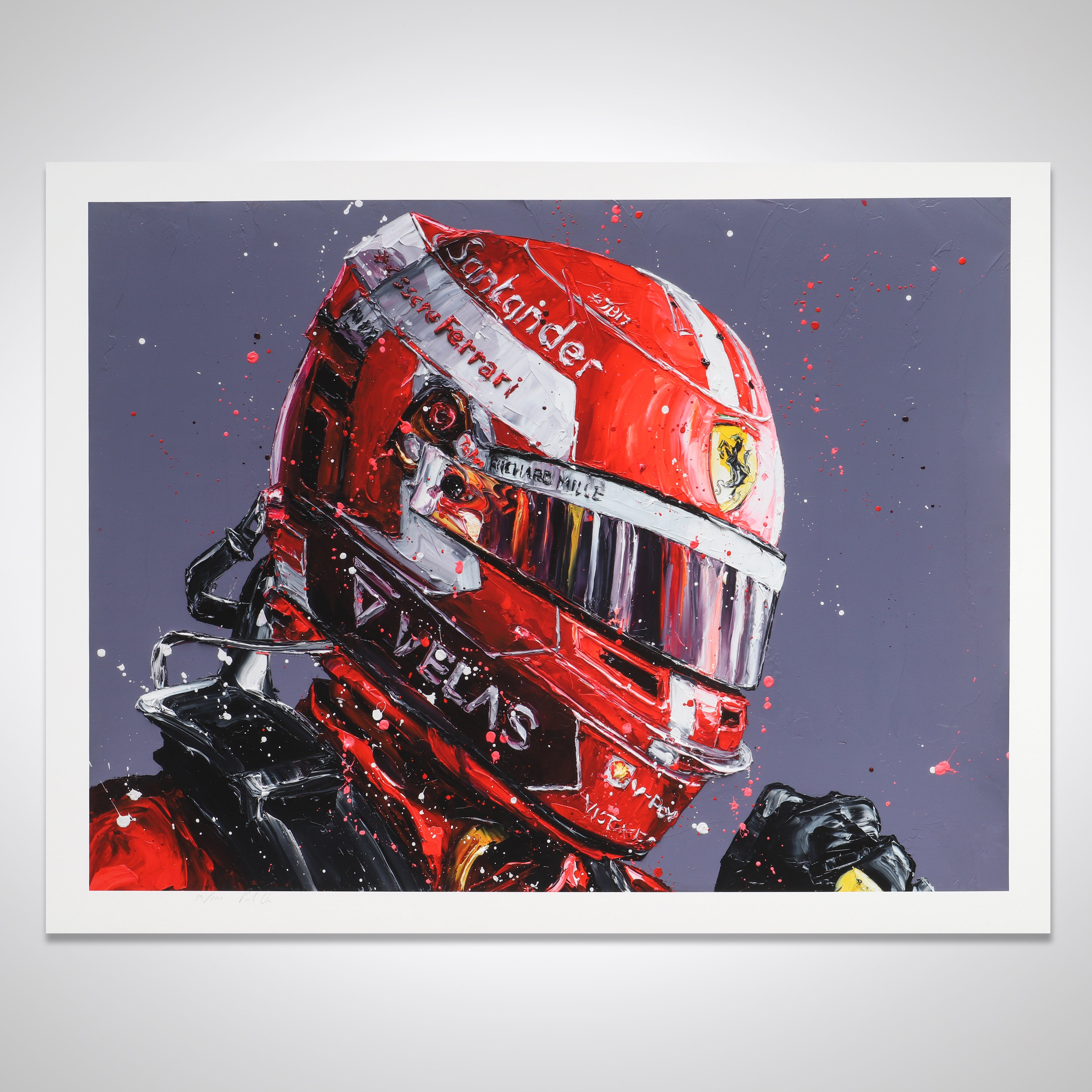 Charles Leclerc 2022 Print - Paul Oz