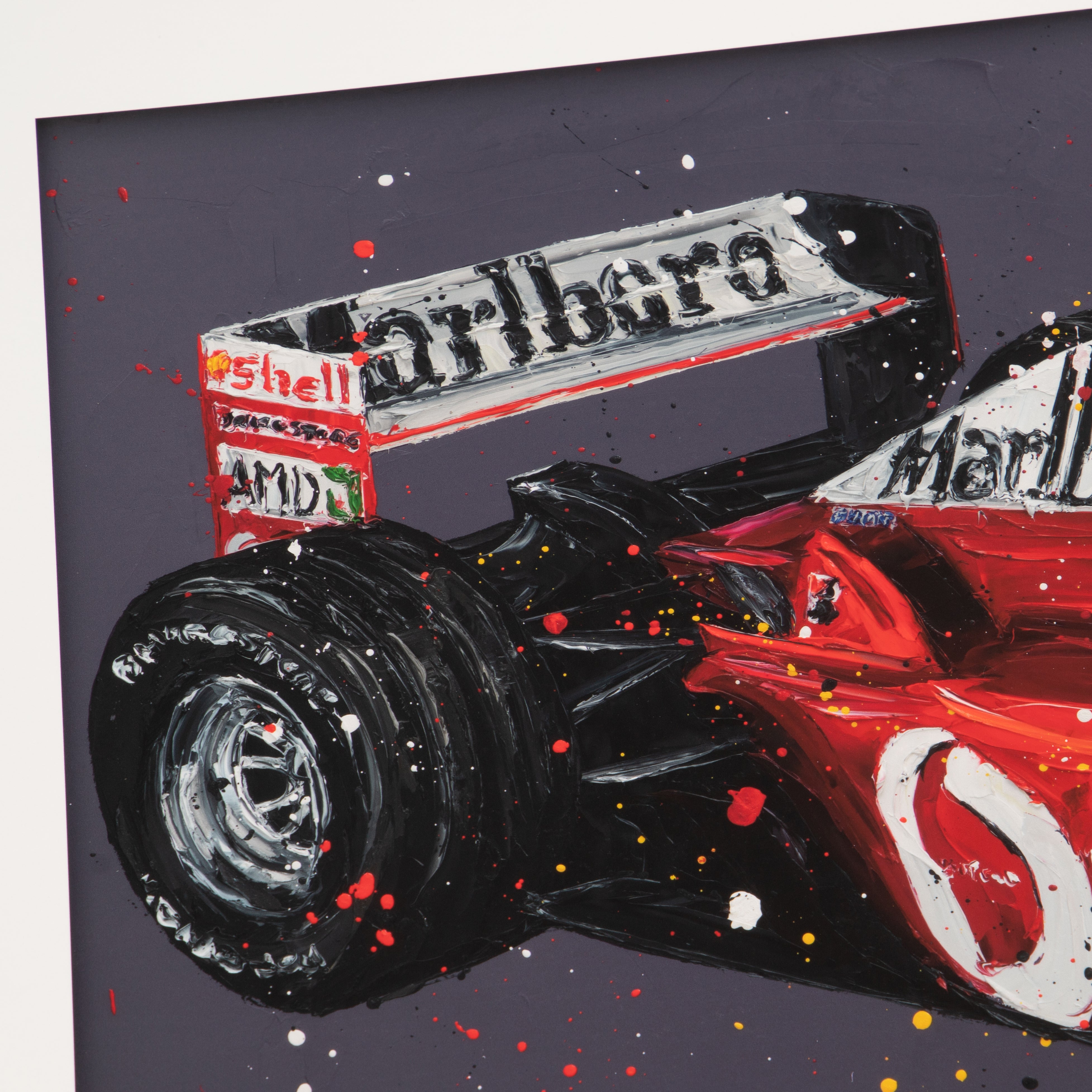 Michael Schumacher ‘Ferrari’ Print - Paul Oz