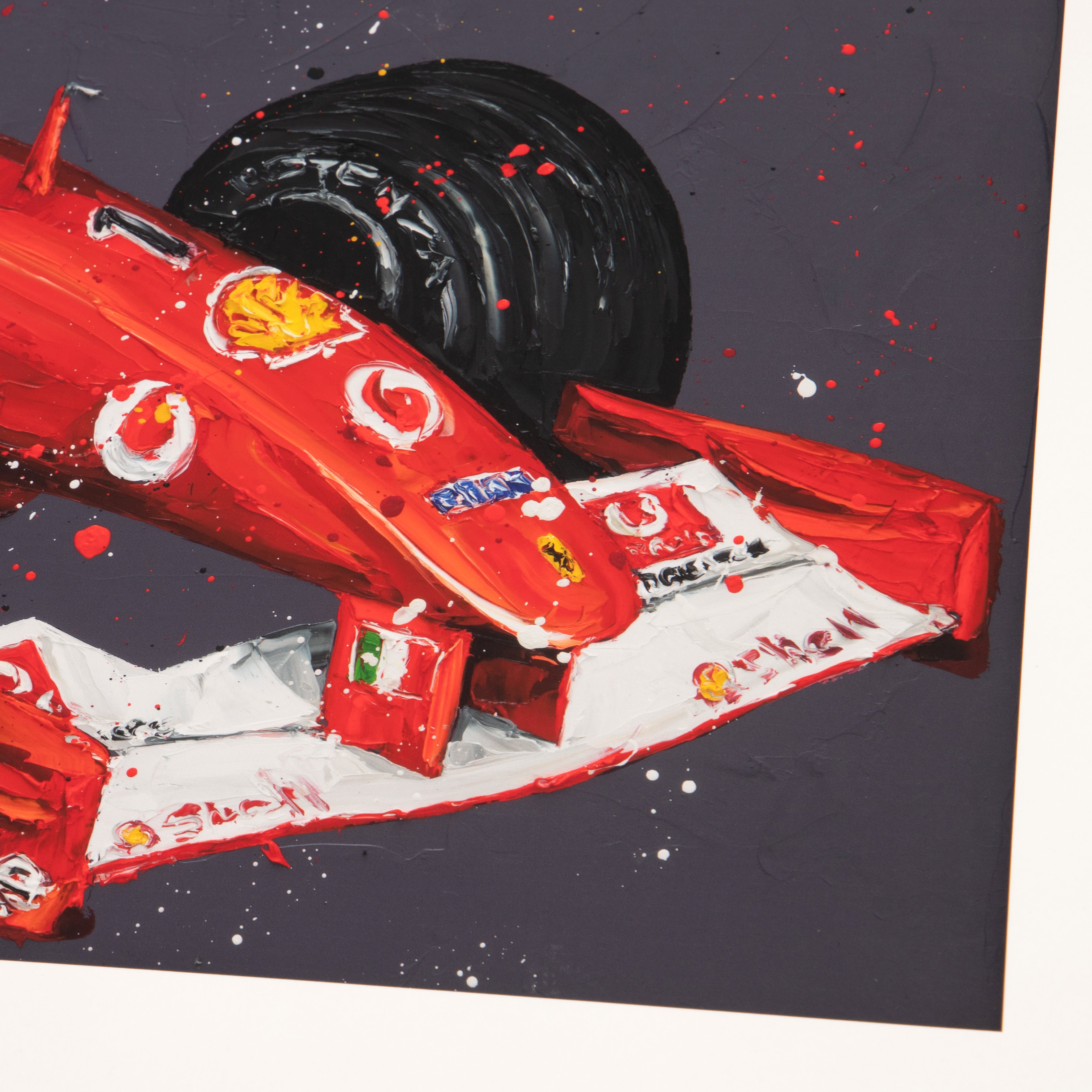 Michael Schumacher ‘Ferrari’ Print - Paul Oz