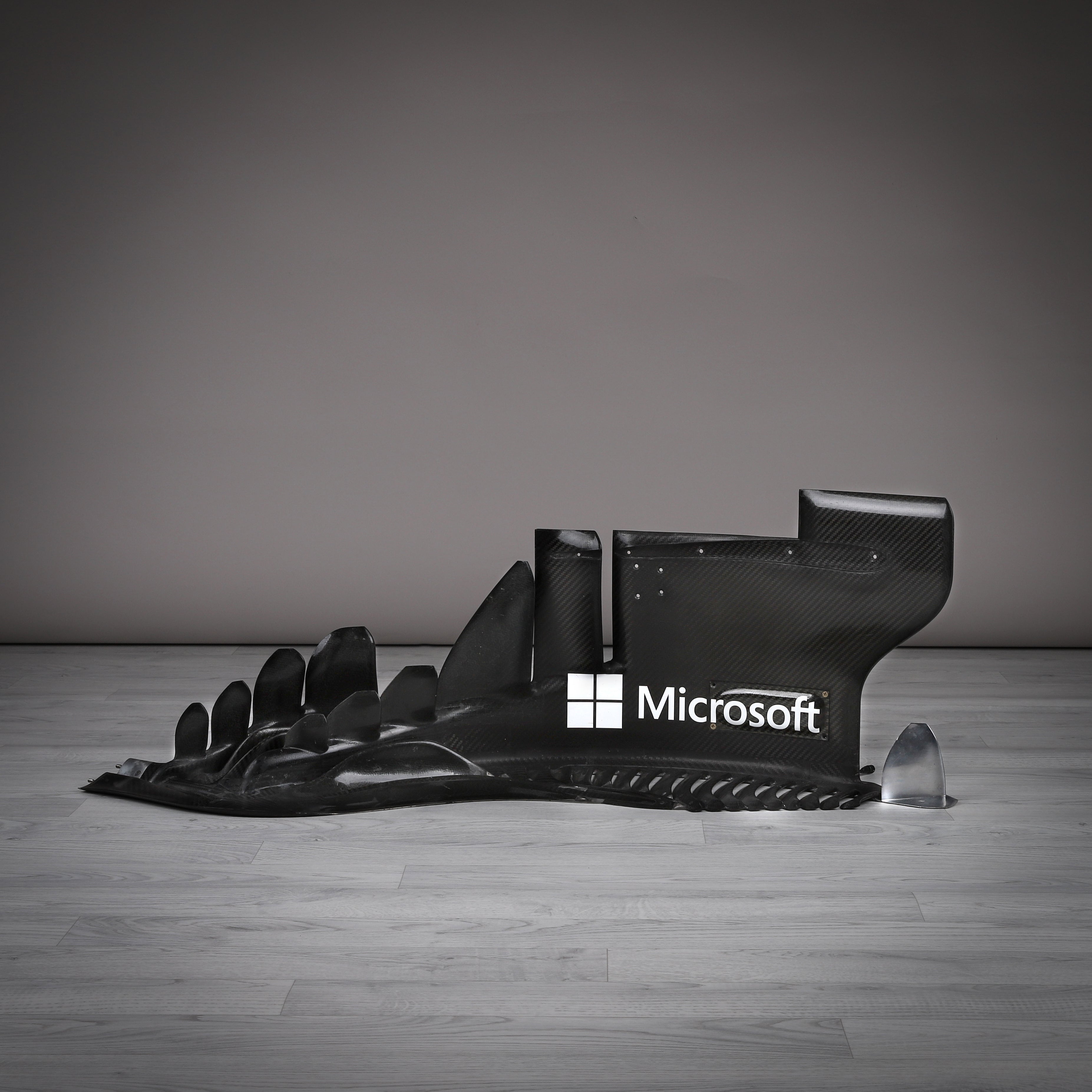 Renault F1 Team 2020 Right-Hand Bargeboard with Microsoft Branding