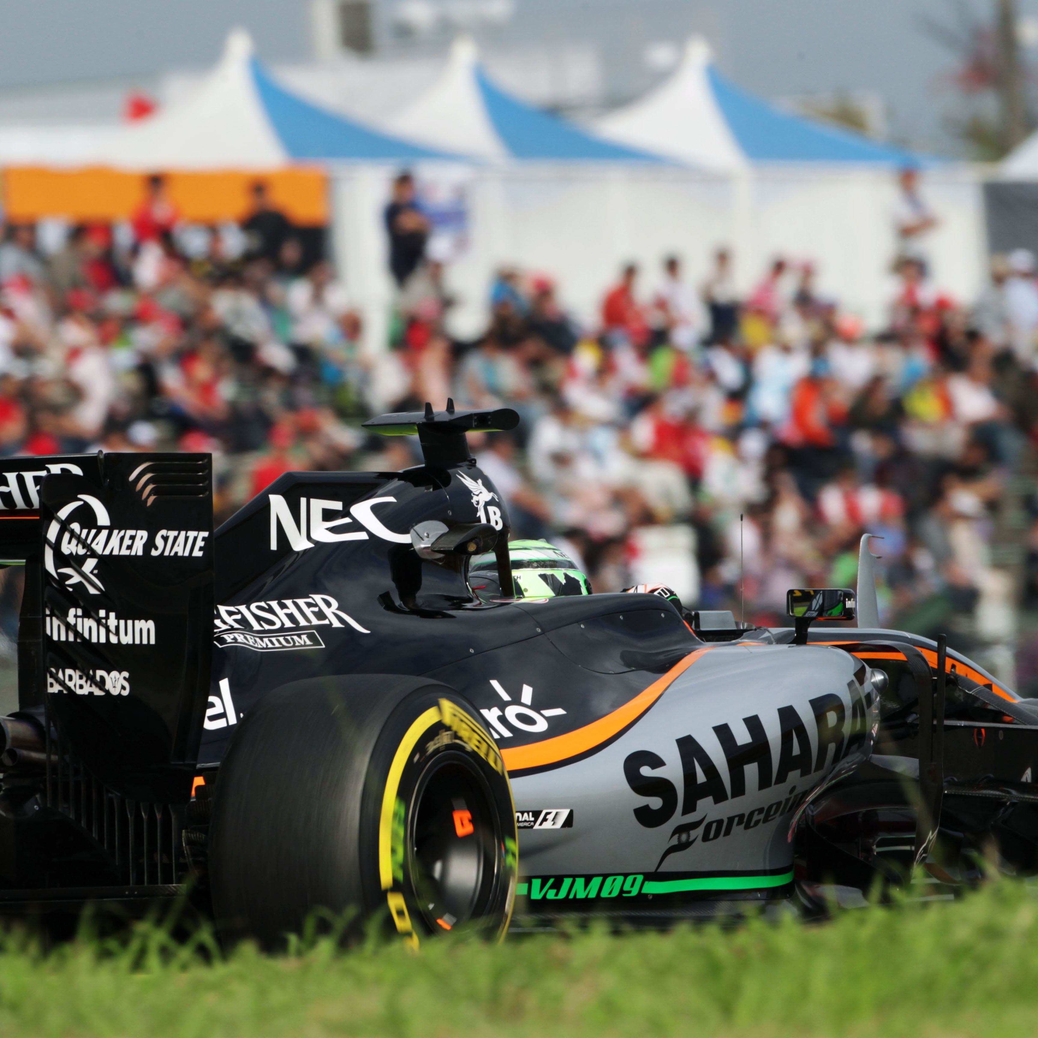 Sahara Force India F1 Team 2016 Left-Hand Sidepod 