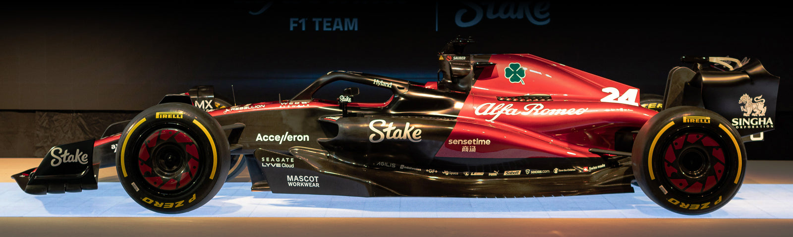 2023 Alfa Romeo F1® Team Stake C43 Official Show Car